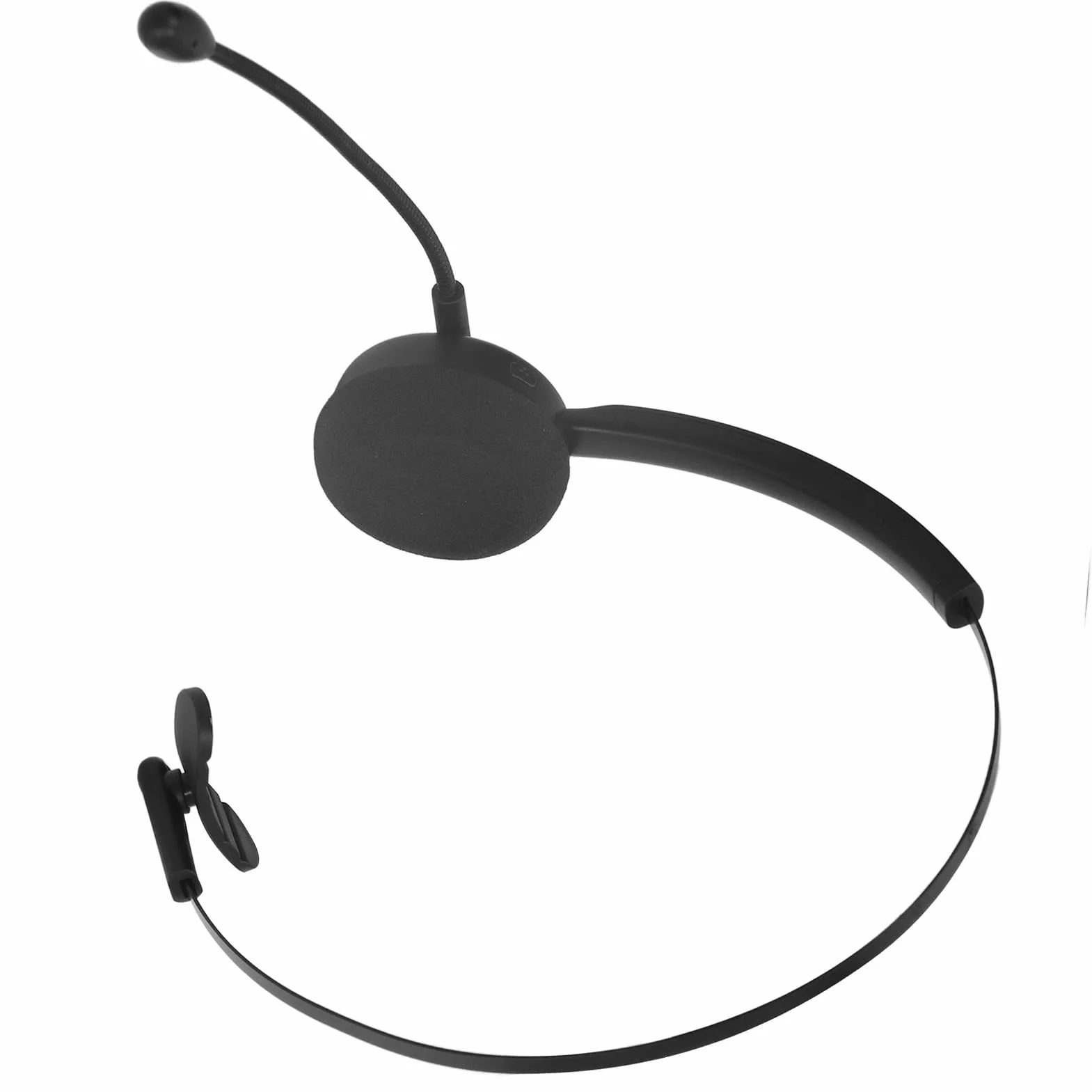 Zestaw Słuchawkowy Call Center, Bezprzewodowy Zestaw Słuchawkowy Bluetooth 5.1, Mikrofon z Redukcją Szumów na Jedno Ucho do Call Center, Klasa Online