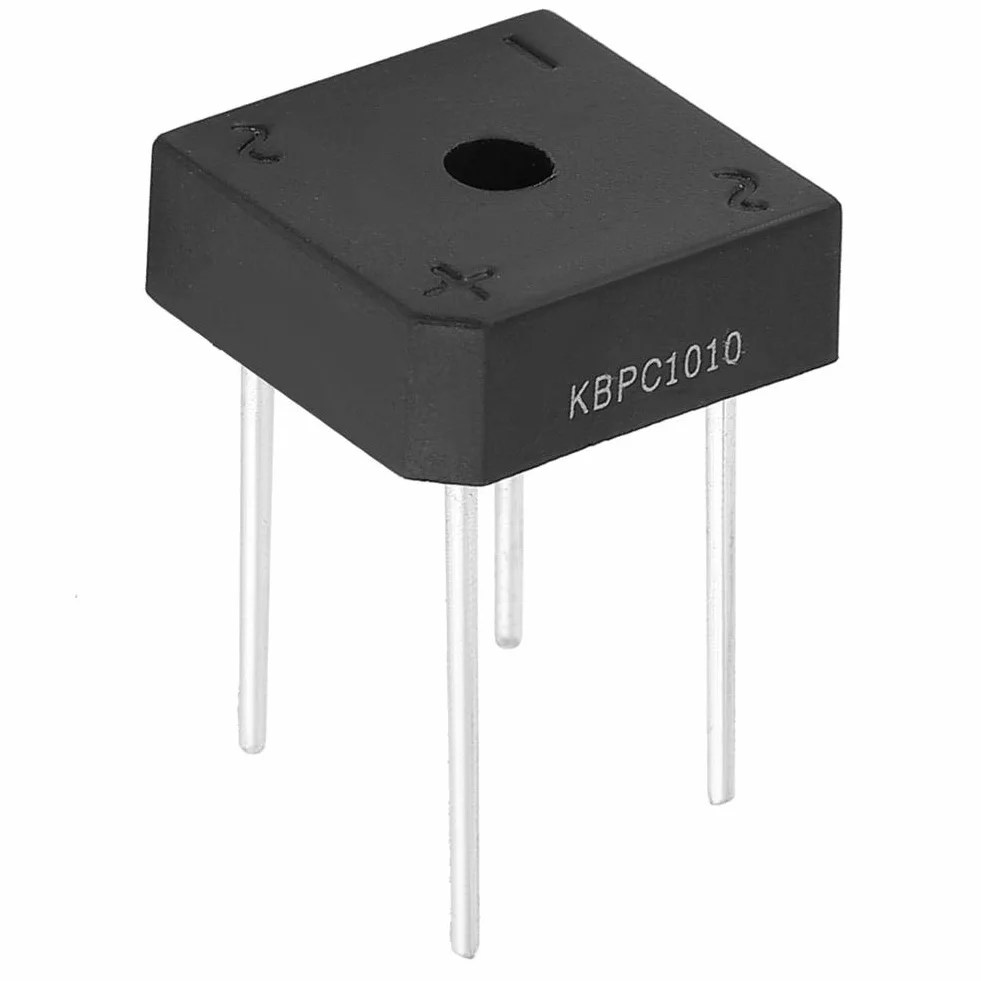Kbpc-1010 Mostek Prostowniczy Mostek Ołowiu Dioda 10A 1000 V Mostek Diodowy Do Urządzeń Gospodarstwa Domowego Przemysłowy Obwód Elektroniczny (5 Sztuk)