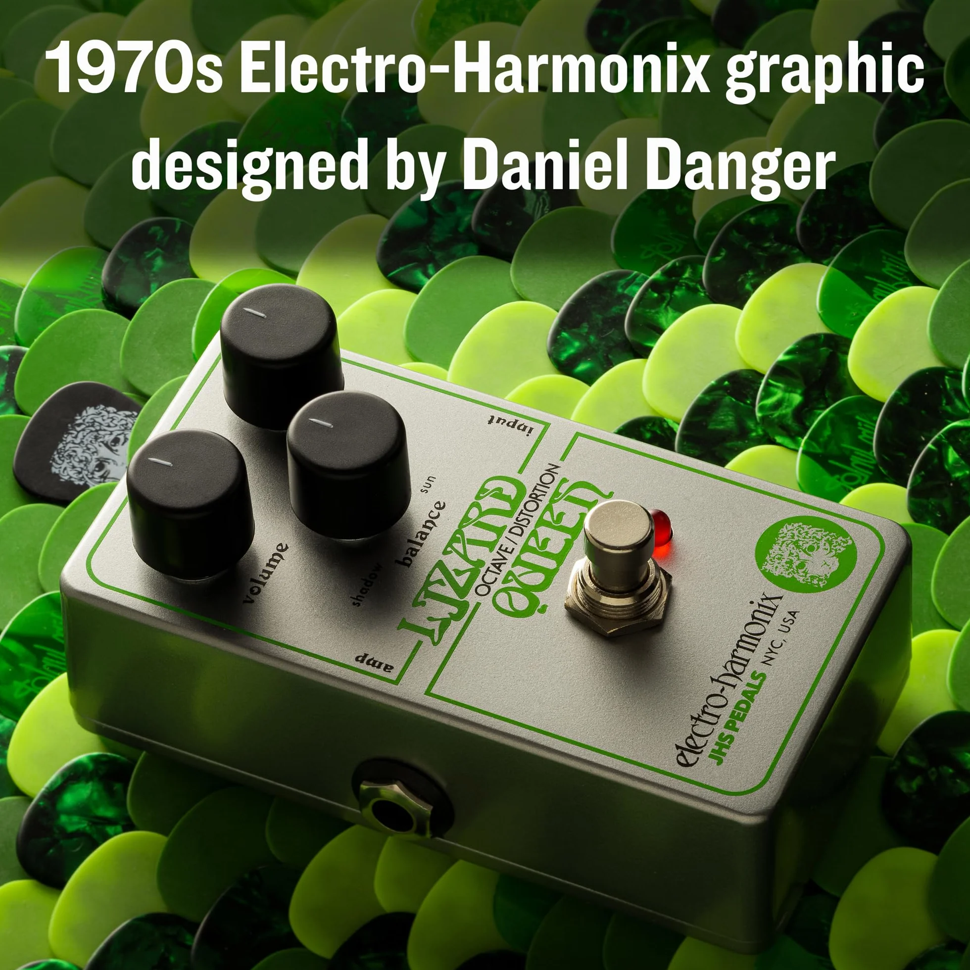 Electro Harmonix Lizard Octave Fuzz - Distortion do gitar