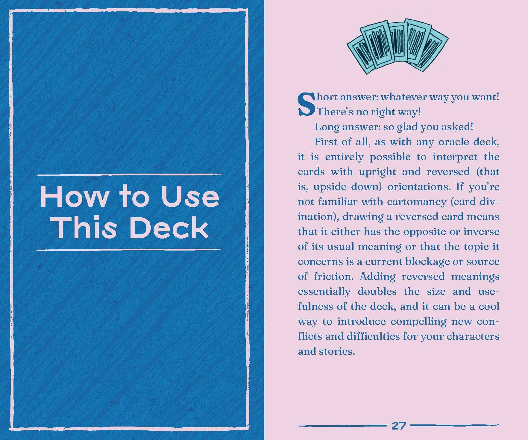 The Writer's Oracle Deck & Guidebook: 50 Cards to Inspire Your Writing