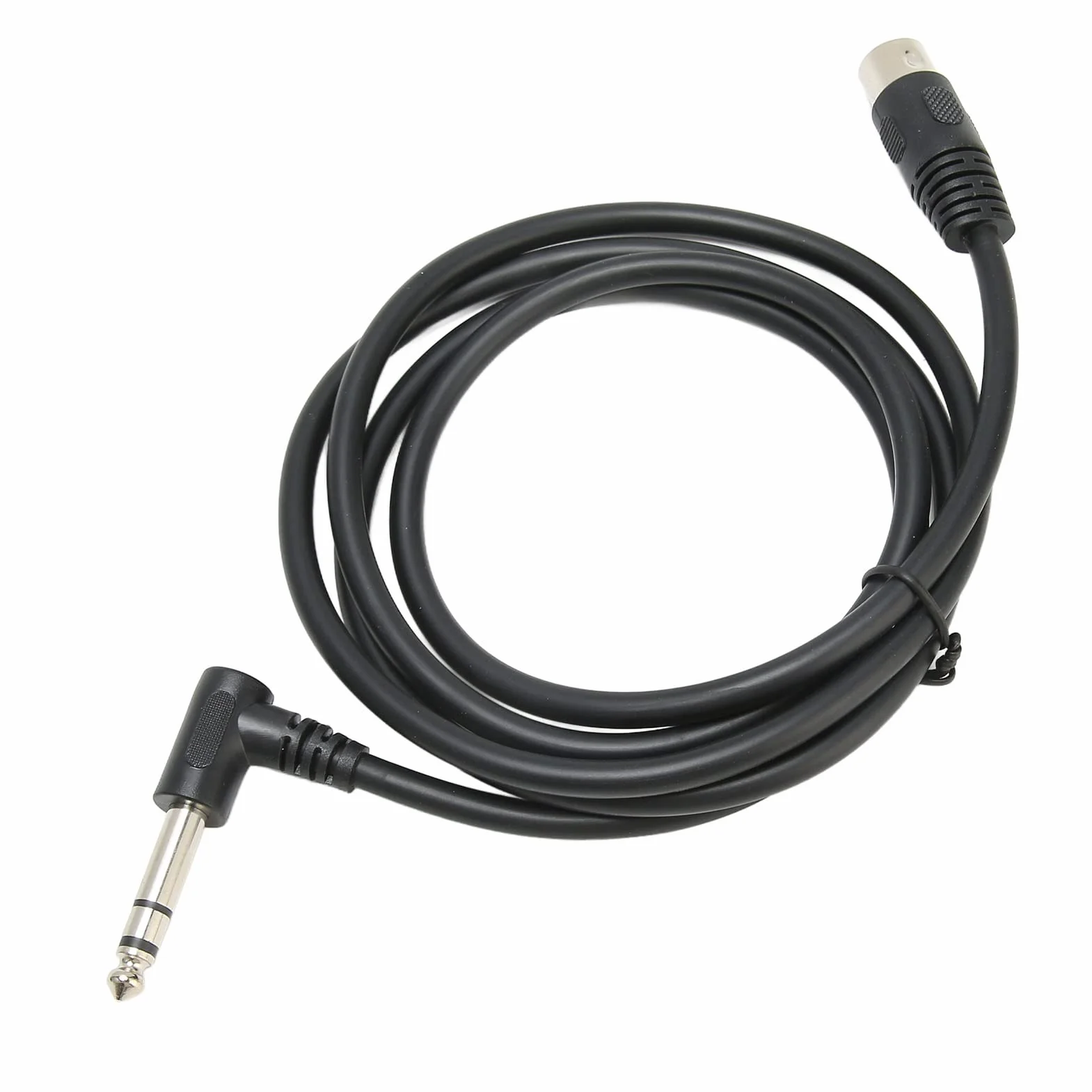 Kabel Audio 1/4 Cala 6.35mm Męski na MIDI 5Pin Męski TRS 90 Stopni 4,9 Stopy