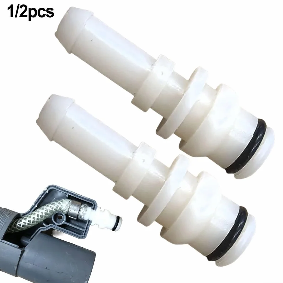 Besttoolifes Replacement Hose Connector Male Plastic for Puzzi 100 200 300 400 8 Carpet and Upholstery Cleaner Compatible with Part 4.443-019.0 Easy to Install Household Cleaning Accessory (2 szt.)