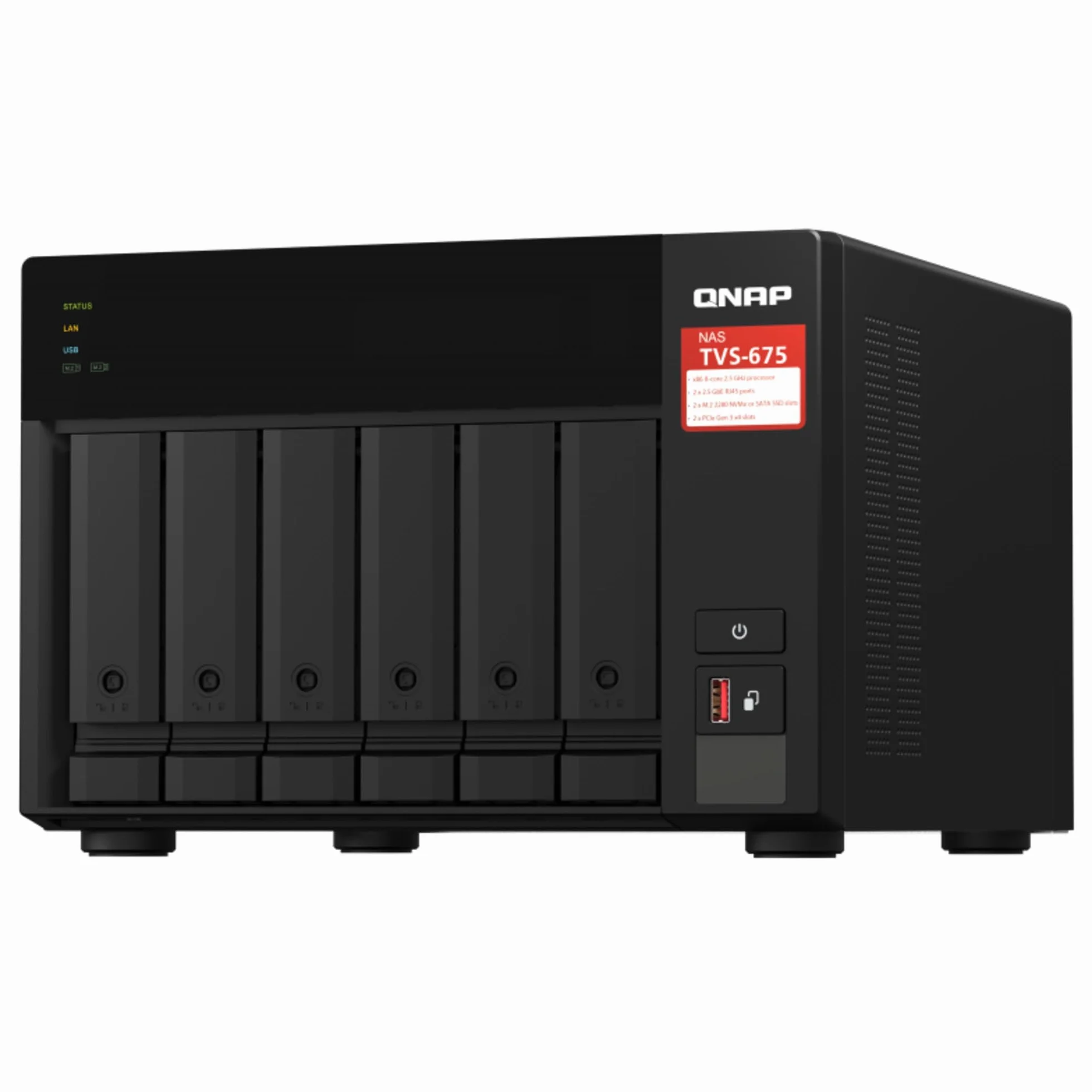 QNAP TVS-675-8G 6-kieszeniowy NAS KX-U6580