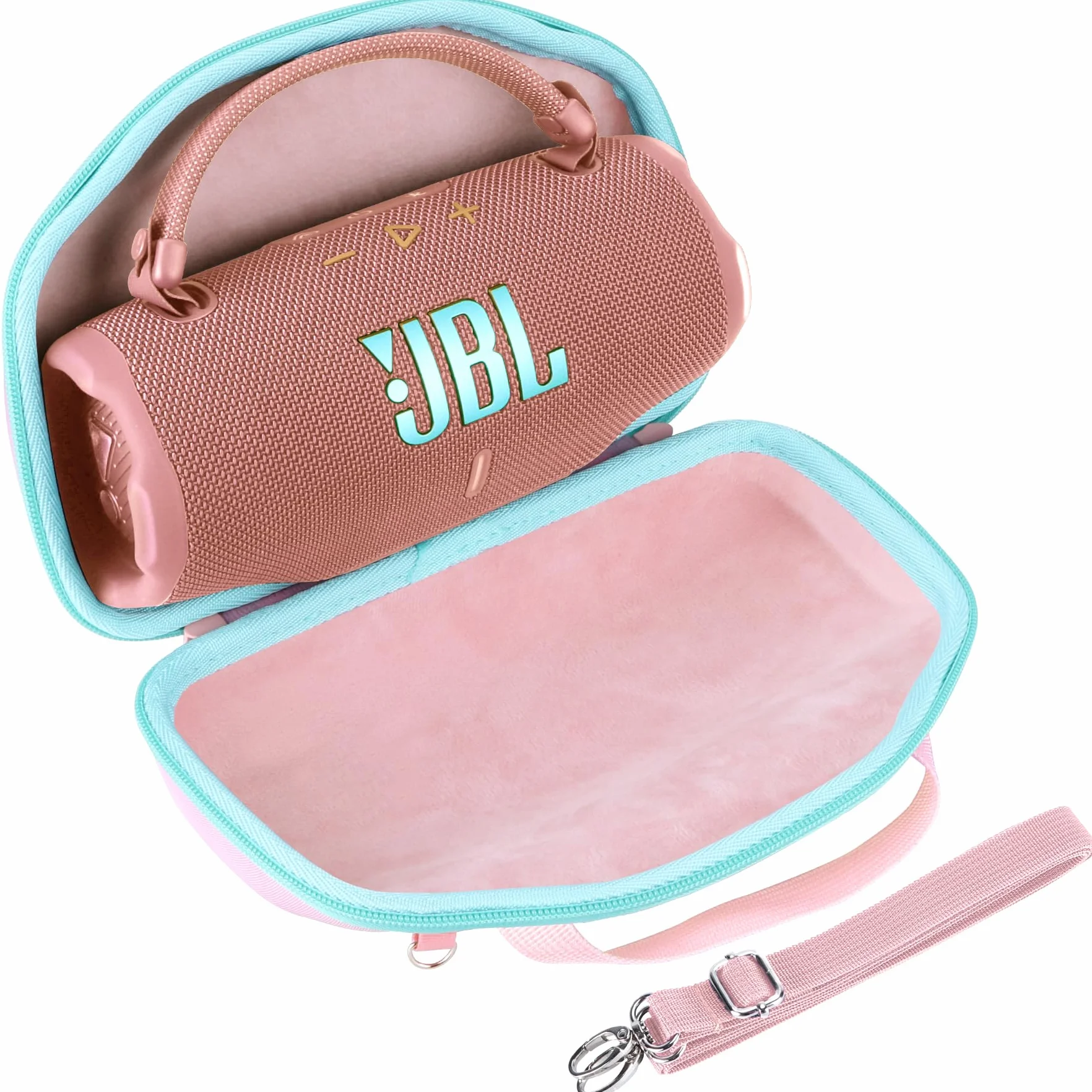 Etui składowe Kompatybilne z JBL Charge 6 Przenośny wodoodporny i odporny na upadki głośnik (Różowy)