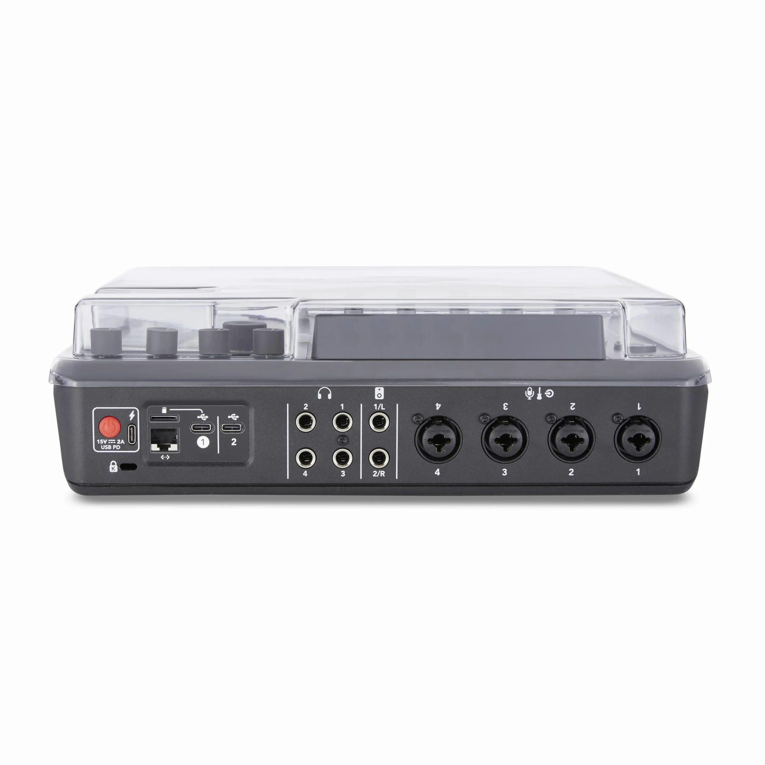 Decksaver LE Rodecaster Pro 2 Cover, DJ Equipment Protection, compatible with Rode