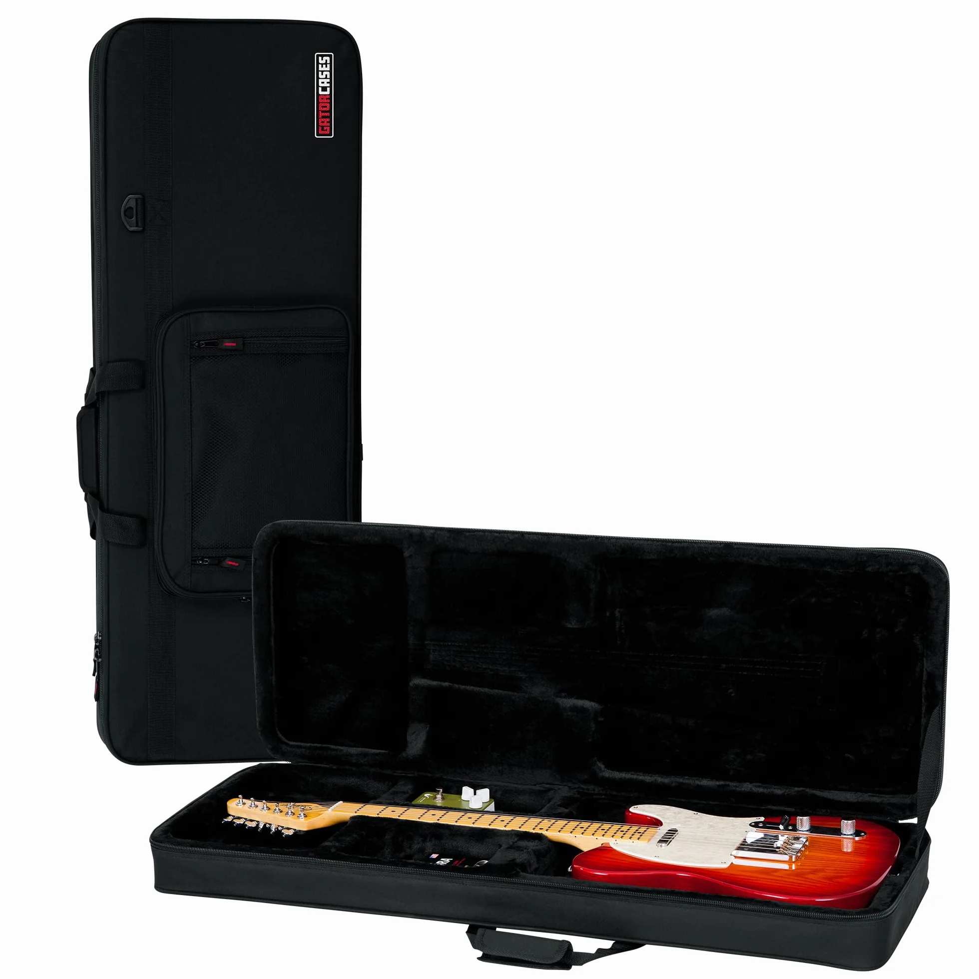 Gator Lekka pianka poliuretanowa pasuje do etui na gitarę elektryczną w stylu Stratocaster i Telecaster (GL