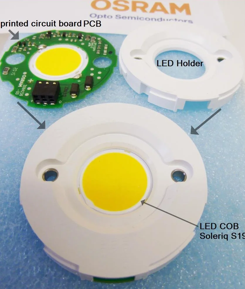 1 sztuka OSRAM PrevaLED Core Z4 moduł LED z COB S19 LED | 4000 K | neutralny biały | CRI 82 | 5000 lm | 41 W | 48 V | 860-1400 mA | PL-CORE-Z4-5000-840