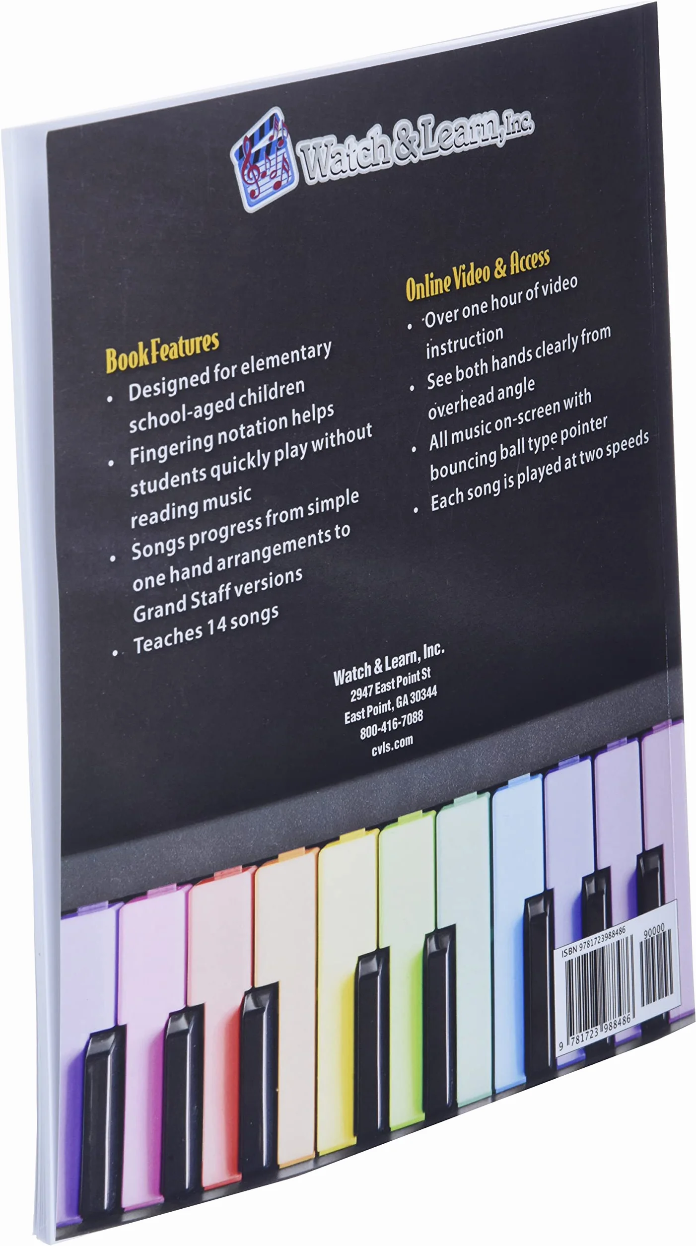 Beginner Piano Lessons for Kids Book: with Online Video & Audio Access