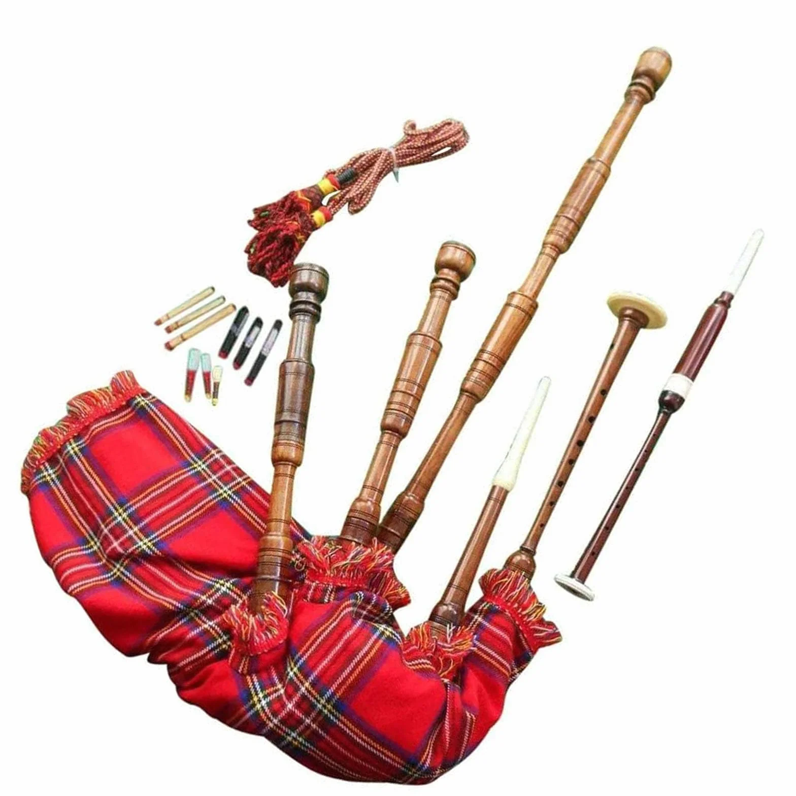 TC Scottish Great Highland Dudy Palisander Pełny zestaw/worek dudelkowy / Gaita/dudy