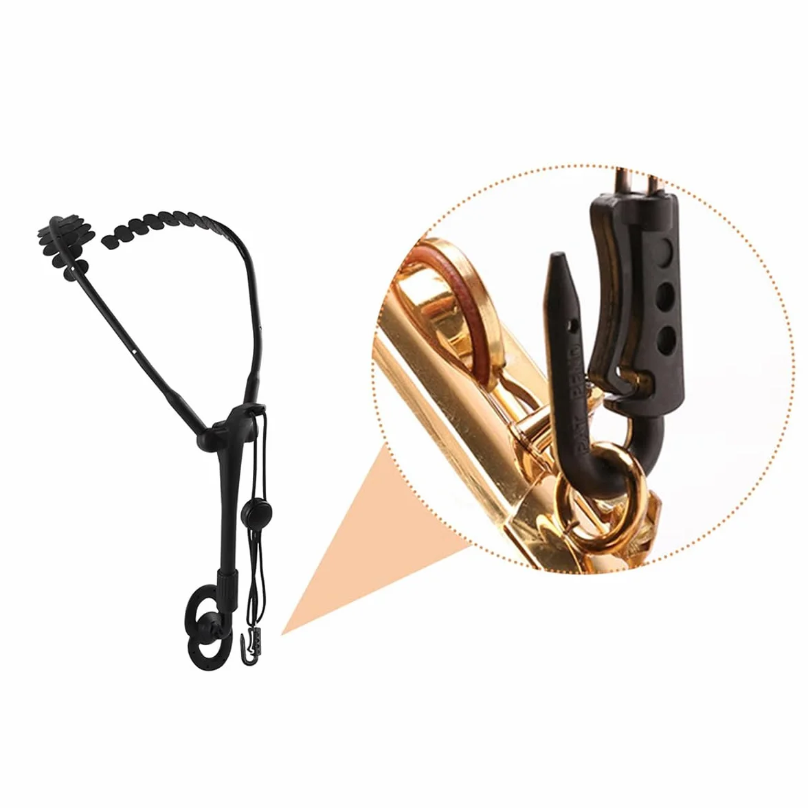 Alnicov Saxophone Shoulder Harness Pasek na szyję do saksofonu