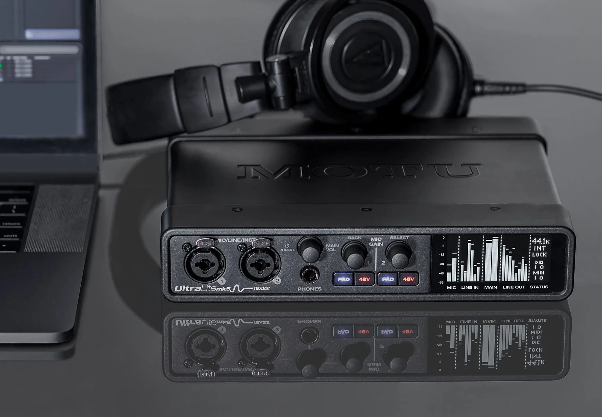 MOTU UltraLite MK5 interfejs audio USB, 18 wejść, 22 wyjścia
