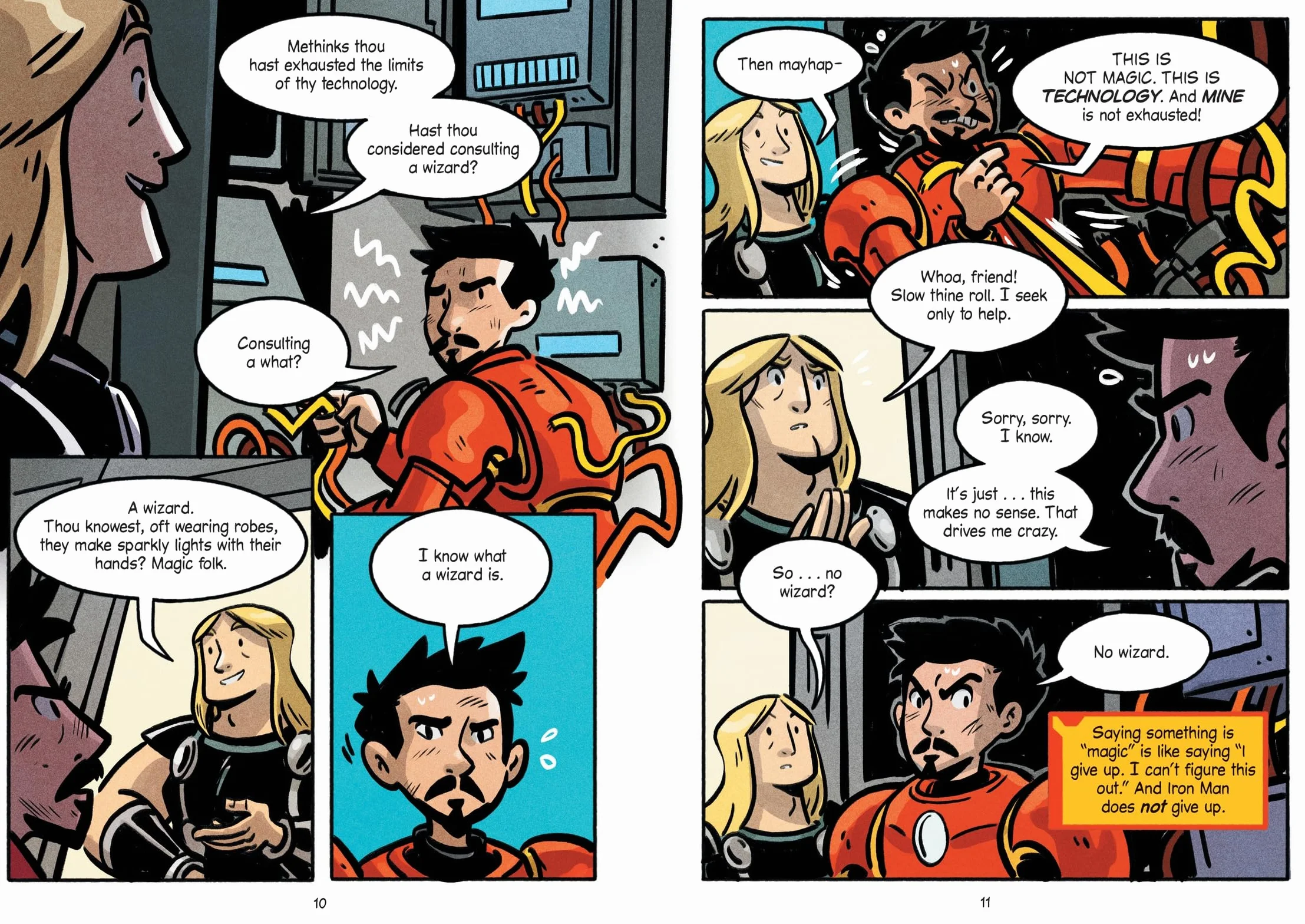Iron Man: Something Strange! (a Mighty Marvel Team-Up): An Original Graphic Novel: Volume 4