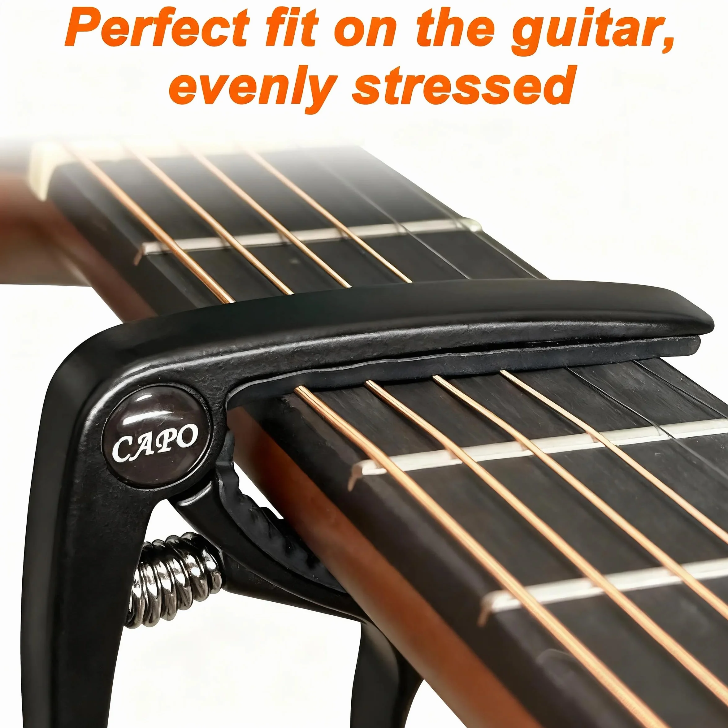 Capotastos Do Akustycznych Gitar Elektrycznych i Ukulele - Trigger Capo