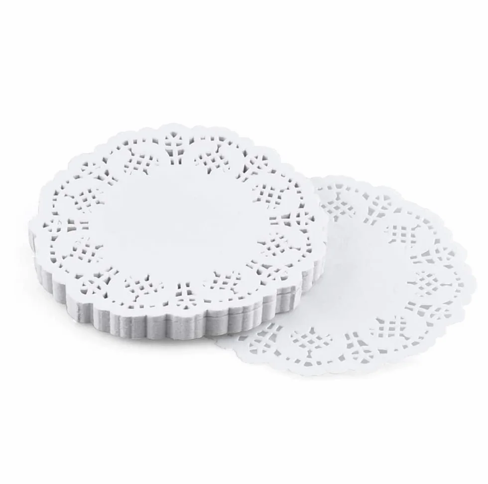 150 sztuk okrągłych podkładek papierowych, 150 cm, okrągłe, papierowe podkładki, maty do ciasta, na wesele, urodziny, ciasto, desery, naczynia, dekoracja żywności