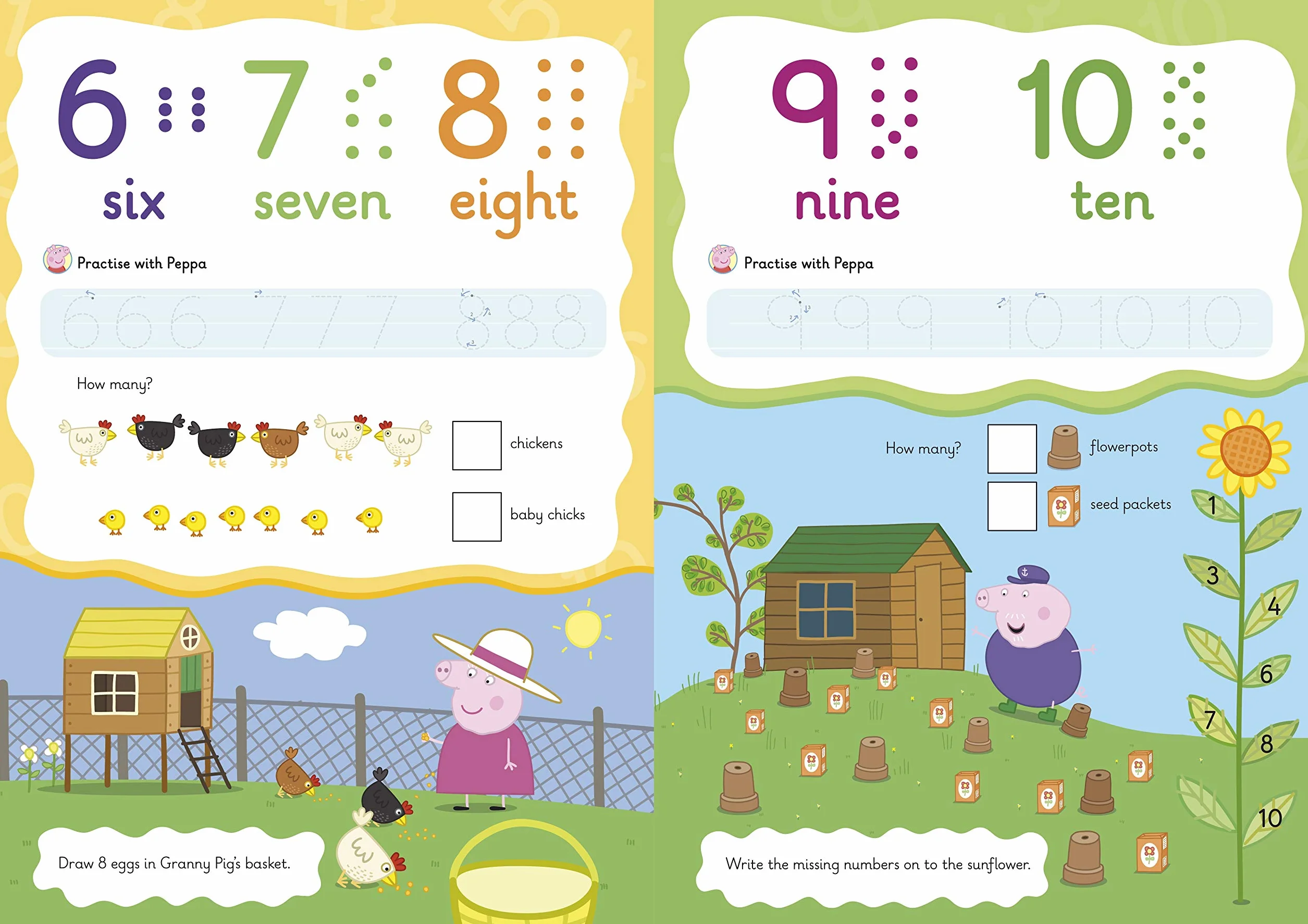 Peppa Pig: Practise with Peppa: Wipe-Clean First Counting