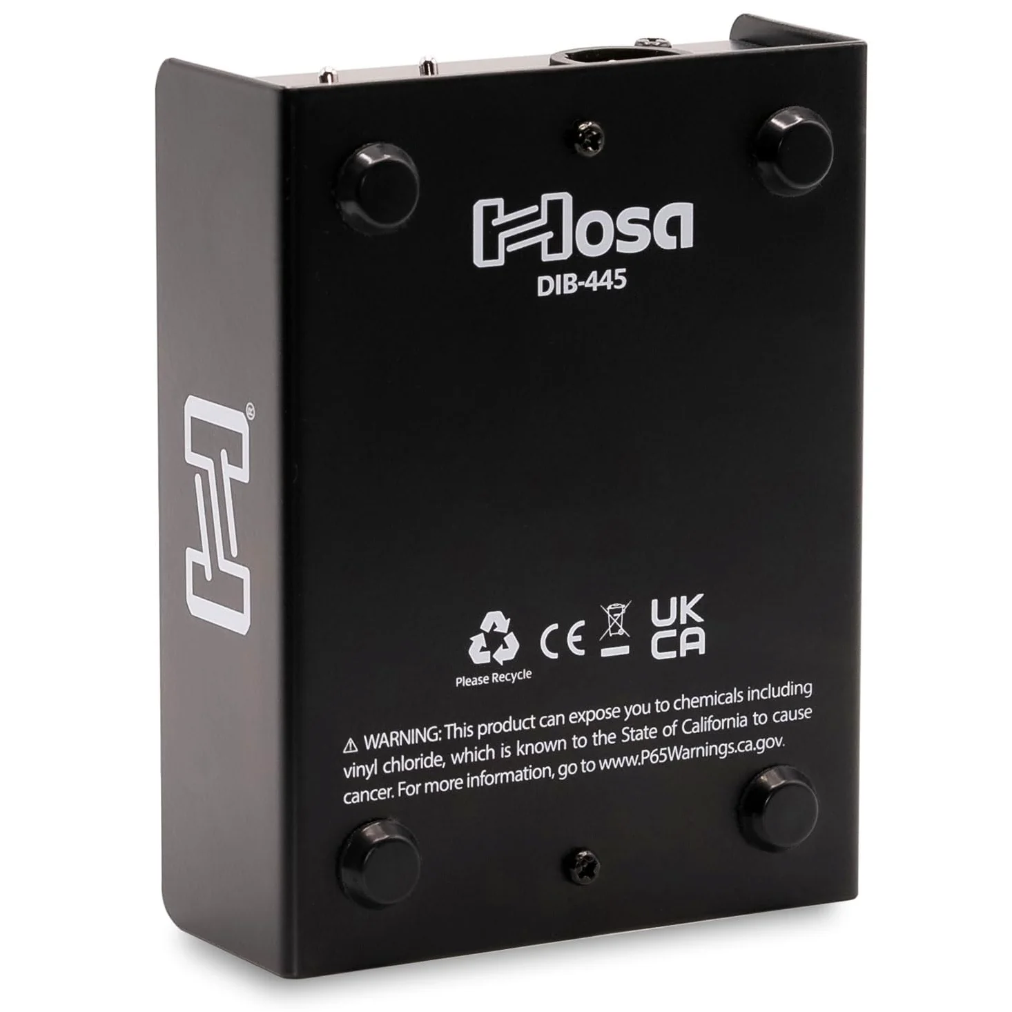 Hosa DIB-445 Sidekick aktywny DI-Box z keepdrum kabel XLR