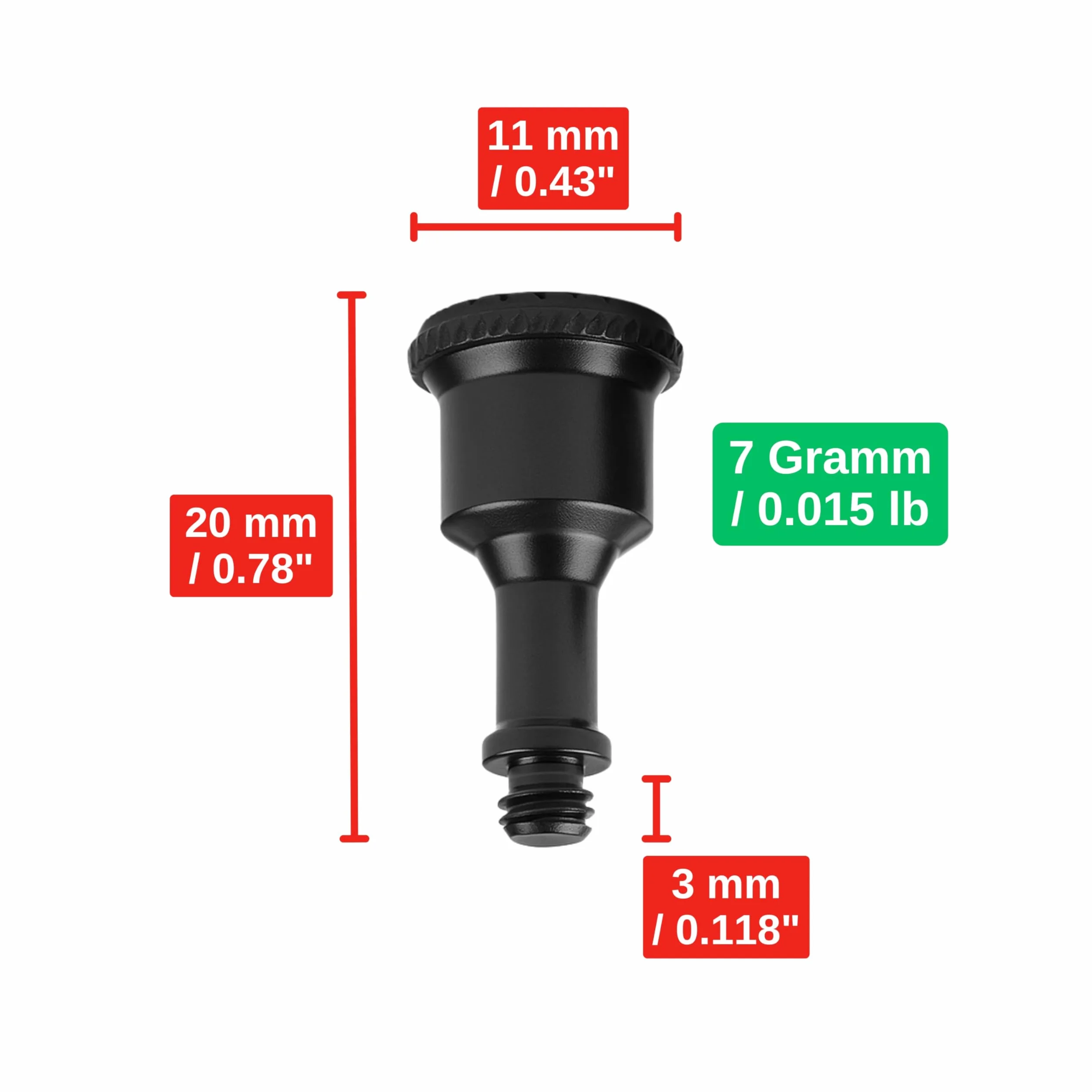 Pilot zdalnego sterowania zdalny dla DJI RC-N1, DJI RC-N2, 2 sztuki, czarna, aluminium, joysticks