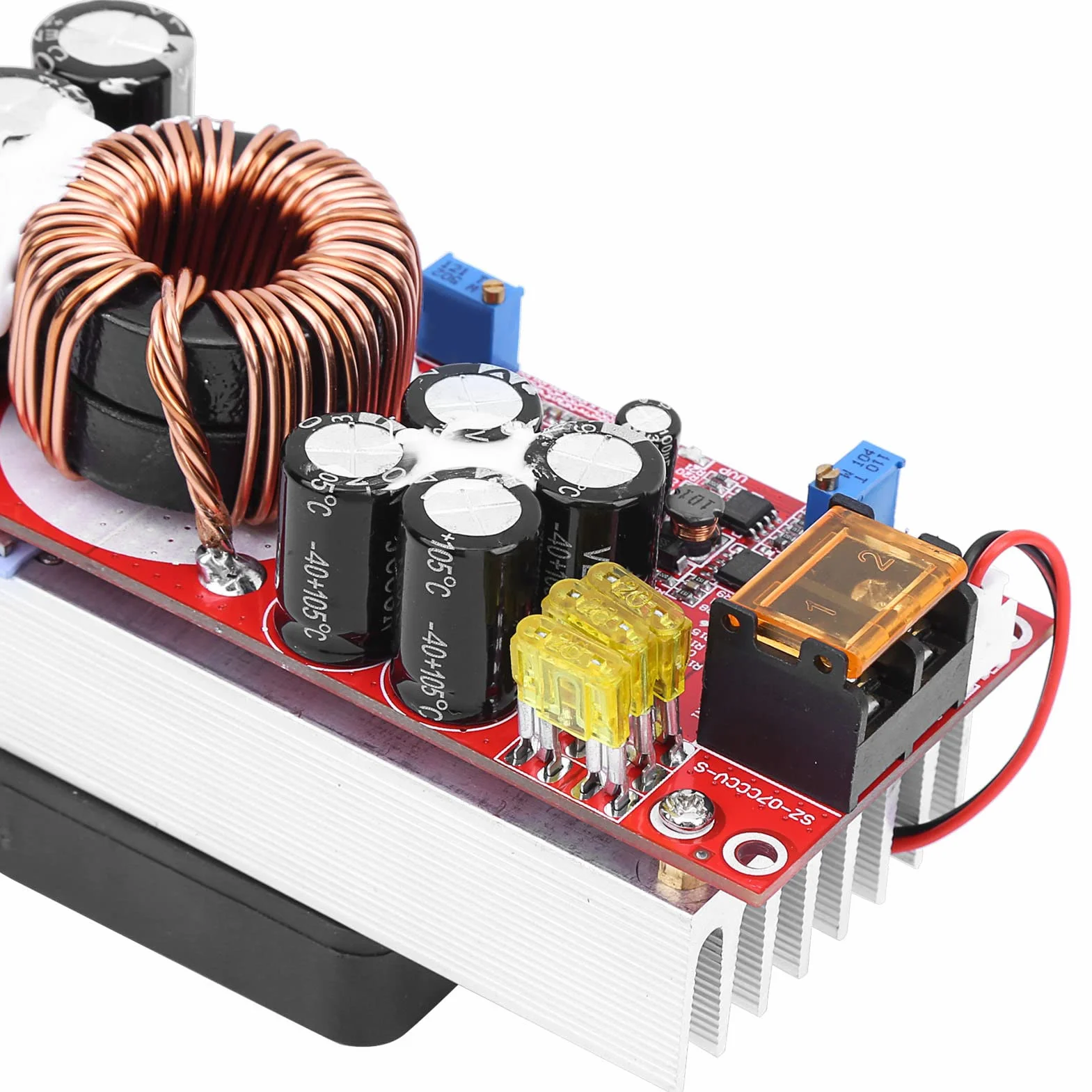 Przetwornica DC 1500W 30A Step-Up Boost Converter Napięcie Moduł LED Oświetlenie Sterownik CV
