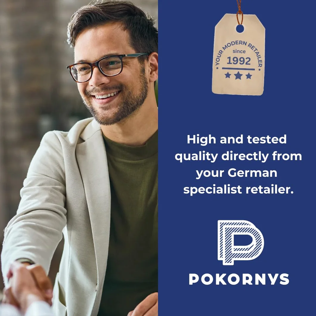 Pokornys - Standardowy pistolet do etykietowania Arrow 9S w zestawie z zapasową igłą + 1,000 standardowych nici zszywających 40mm + 1,000 etykiet kartonowych 30x45mm - Etykietowanie cen tekstyliów