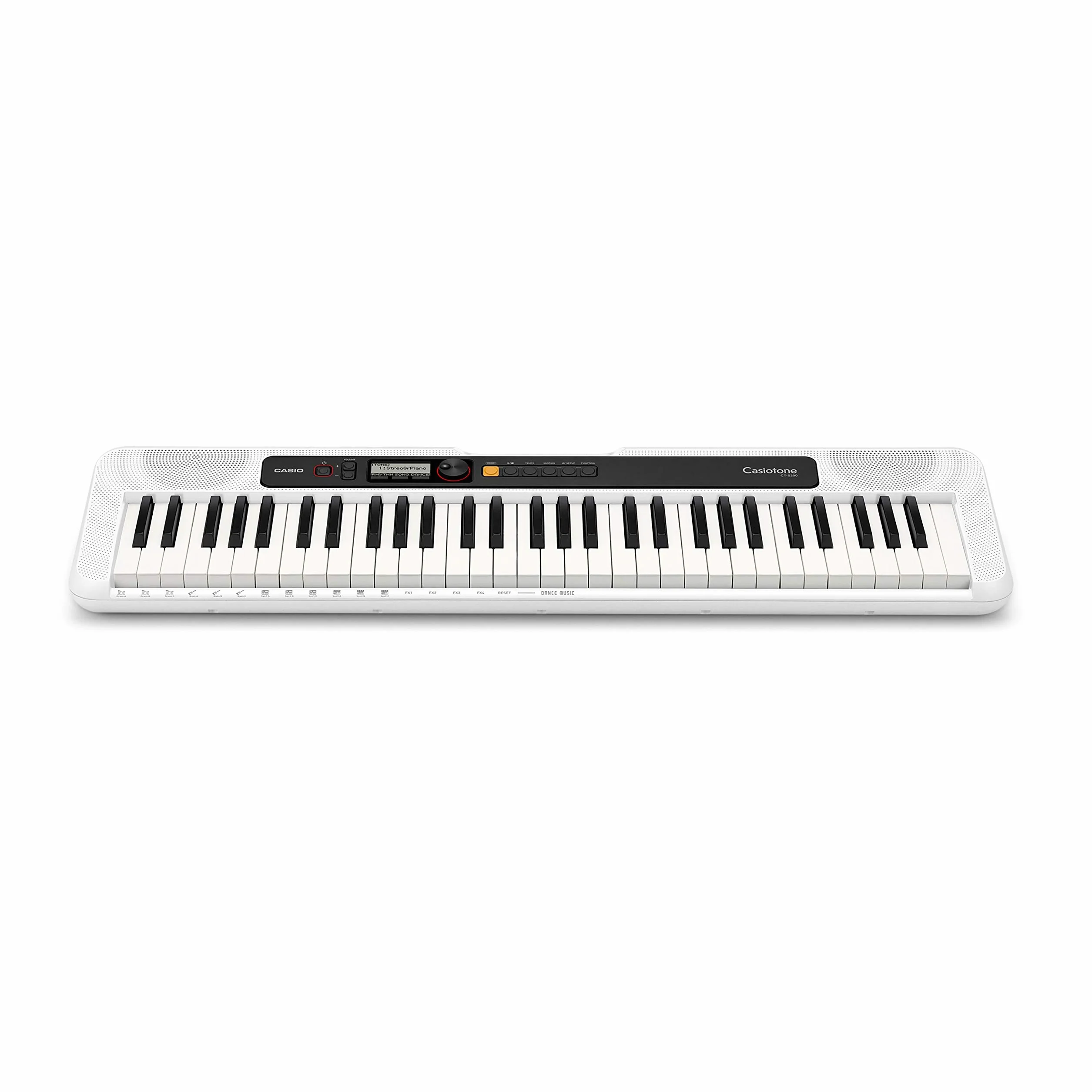 Casio CT-S200WE - Digitaler Synthesizer - Synthesizer - 2 W - Drehregler - Wei? - Gleichstrom (CT-S200WEC7)
