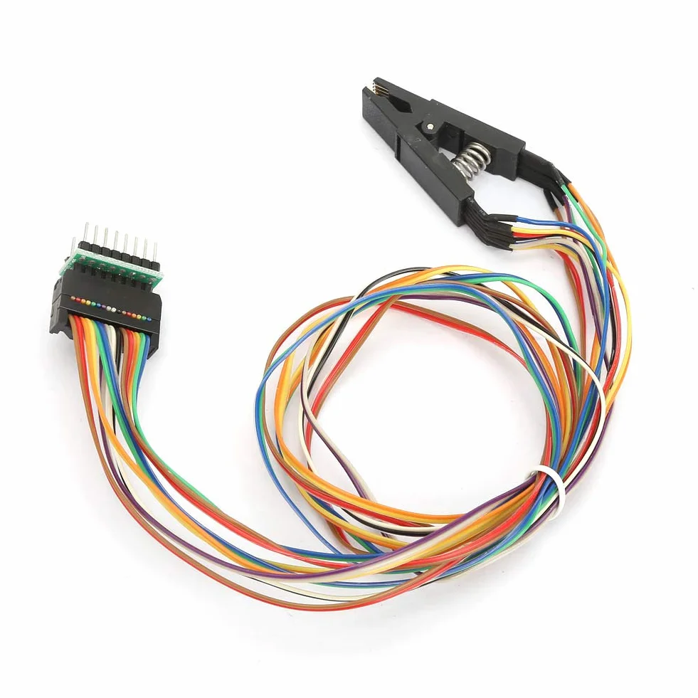Zacisk Testowy Programisty SOP16 SOIC16 Zacisk Testowy IC do Programowania Chipów Flash z Kablem 16-pinowym