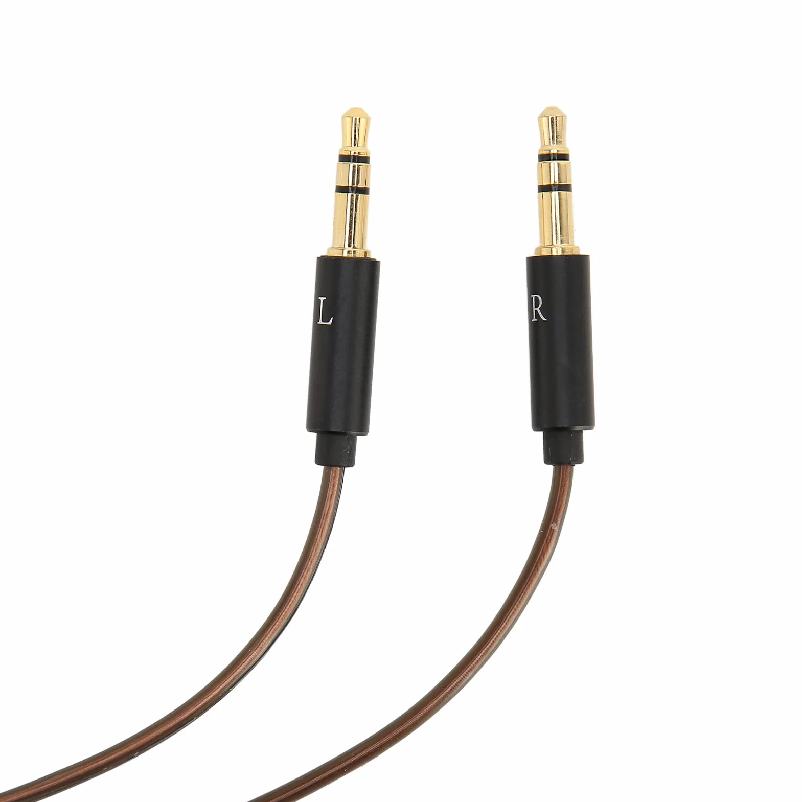 Kabel zamienny do Hifiman Sundara, Arya, Ananda, He400se, Deva Pro, He4xx i innych zestawów słuchawkowych 3,5 mm (wersja 3,5 mm do podwójnego 3,5 mm), 1,2 m