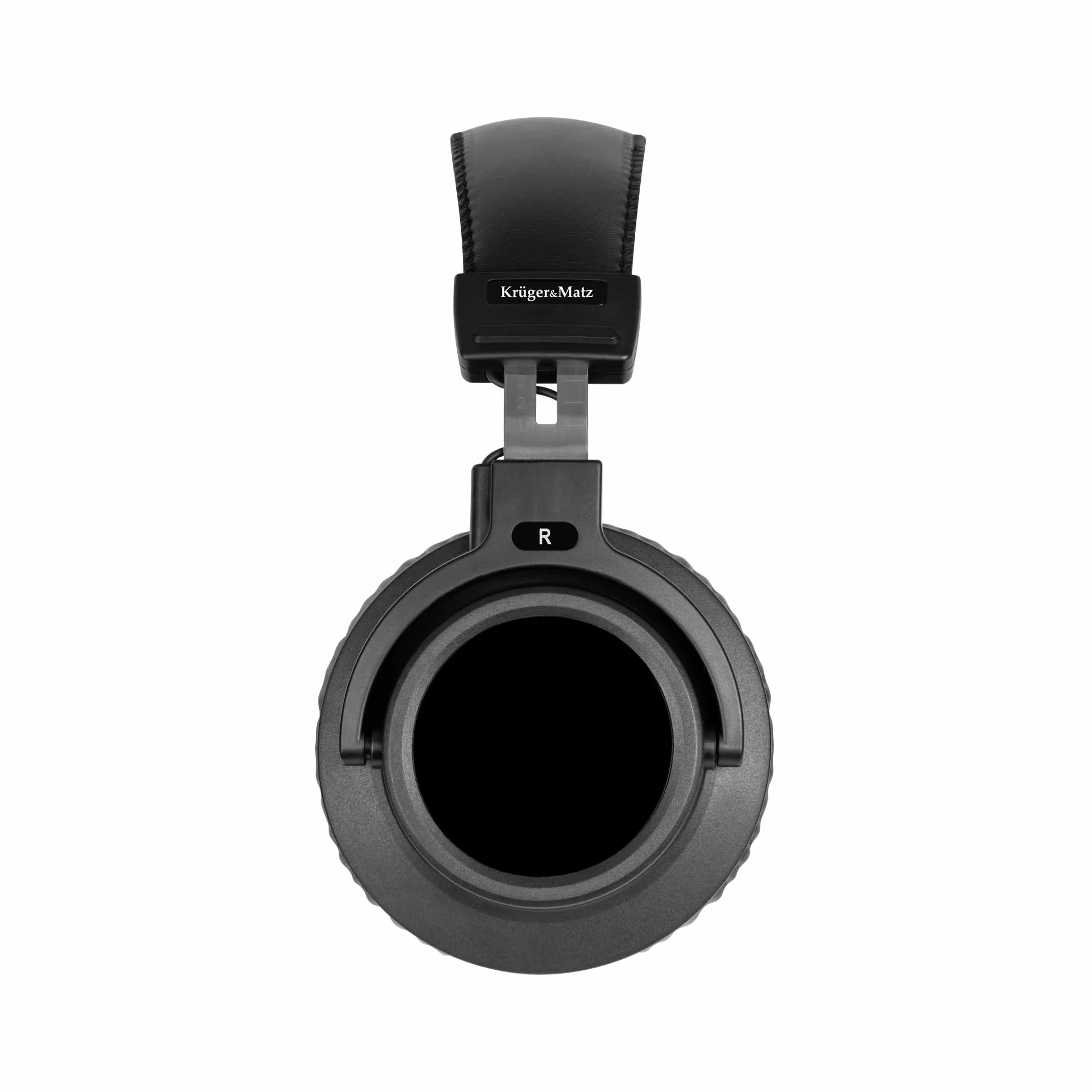Kruger&Matz Słuchawki Nauszne Studyjne Model DJ Szeroki Zakres Regulacji Izolacja Otoczenia Jack 3,5 mm Jack 6,3 mm KM0886