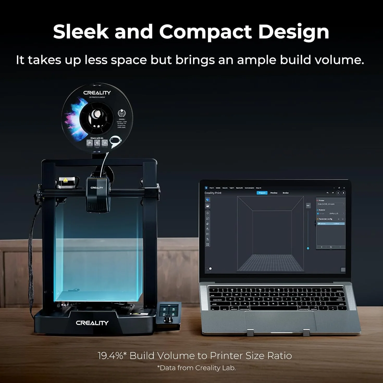 Creality Ender 3 V3 SE Drukarka 3D, prędkość druku 250 mm/s, automatycznie poziomująca się drukarka 3D FDM CR Touch z ekstruderem Sprite Direct, podwójna oś Z, rozmiar wydruku 220x220x250 mm