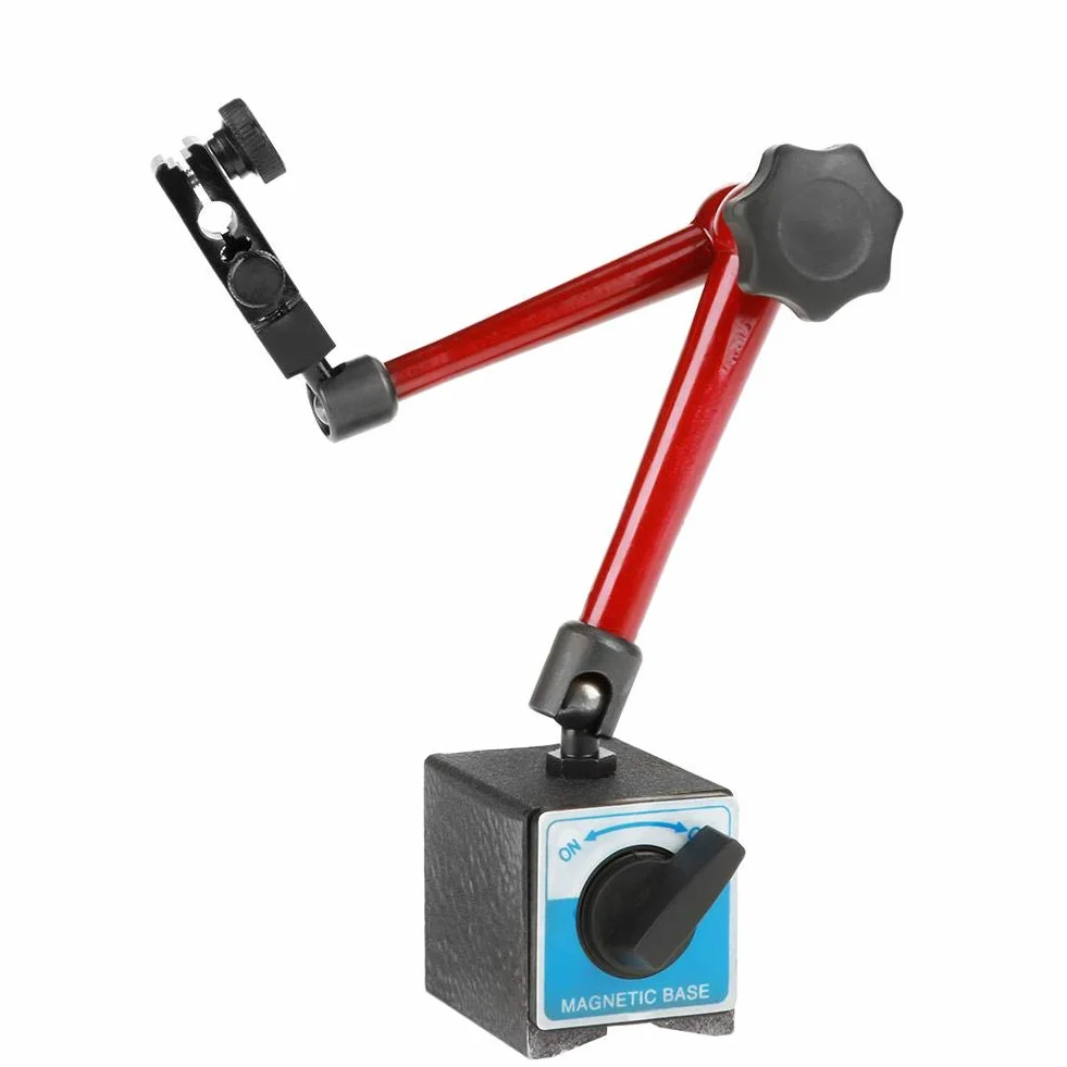 Cocoarm Magnetyczny statyw pomiarowy, regulowana stopka magnetyczna, uchwyt do mechanicznych korekt i pomiarów technicznych, 60 x 50 x 55 mm