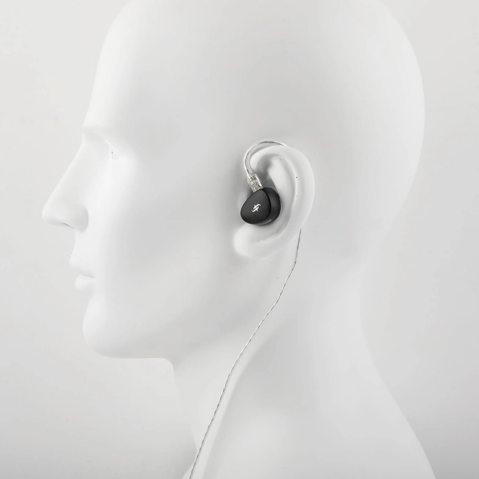 LINSOUL SIMGOT EA500 DSP dynamiczny sterownik 10 mm monitor douszny, Dual Cavity IEM z wymienną dyszą tuningową, zdejmowany 2-pinowy posrebrzany kabel dla audiofilów