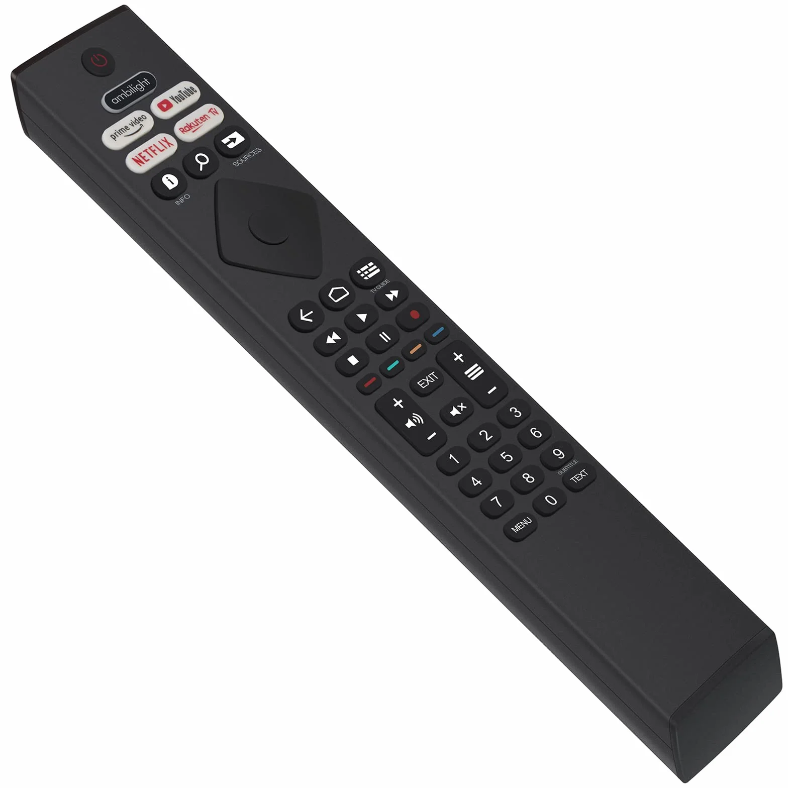 Nowy BRC0984501-01 Wymienny pilot zdalnego sterowania - VINABTY BRC0984501/01 pilot do Philips TV 398GR10BEPHN0041HR HR45B-GJ01 55PUS7805/12 Zdalny kontroler