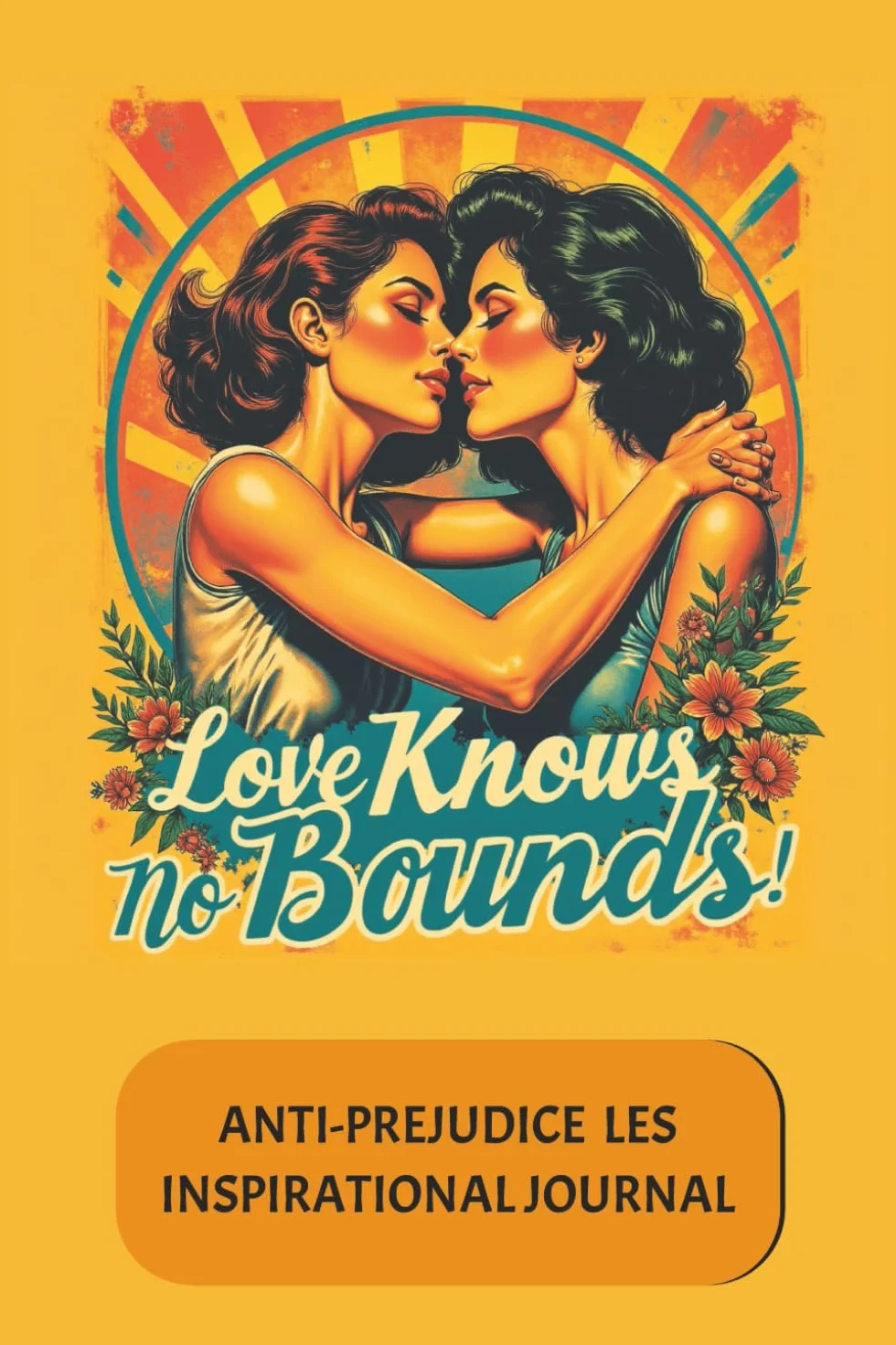 LOVE KNOWS NO BOUNDS: Anti-Prejudice LES Inspirational Journal: safe space for lgbtq+ community to express their ideas in writing