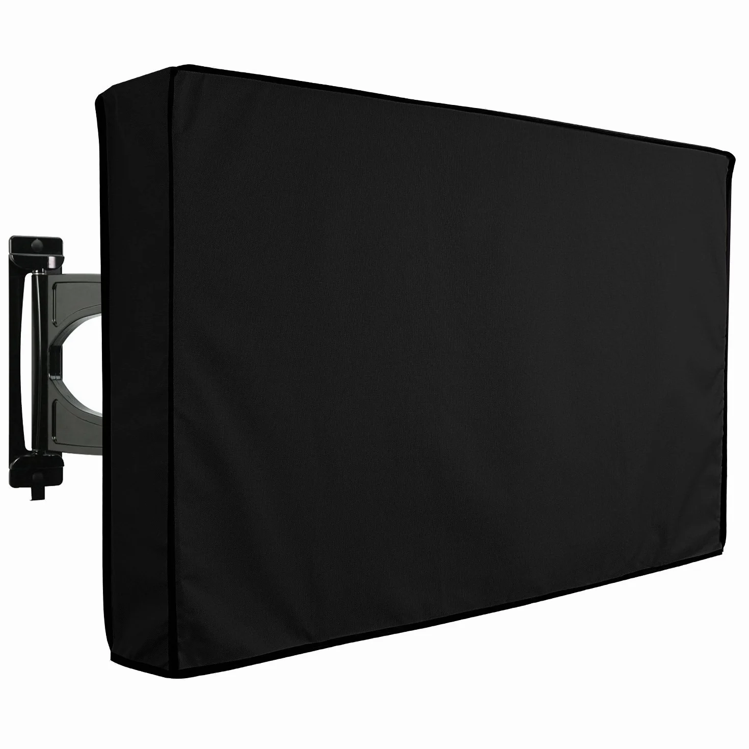 KHOMO GEAR - Seria PANTHER - Zewnętrzny pokrowiec na telewizor odporny na warunki atmosferyczne, uniwersalny ochraniacz do ekranu LCD 140 cm - 58", LED, telewizory - działa z większością uchwytów i