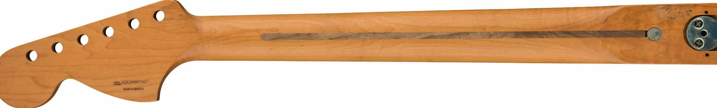Fender Roasted Maple Vintera® Stratocaster® szyja 70, 21 średnich progów jumbo, 9,5 cala, kształt "C"