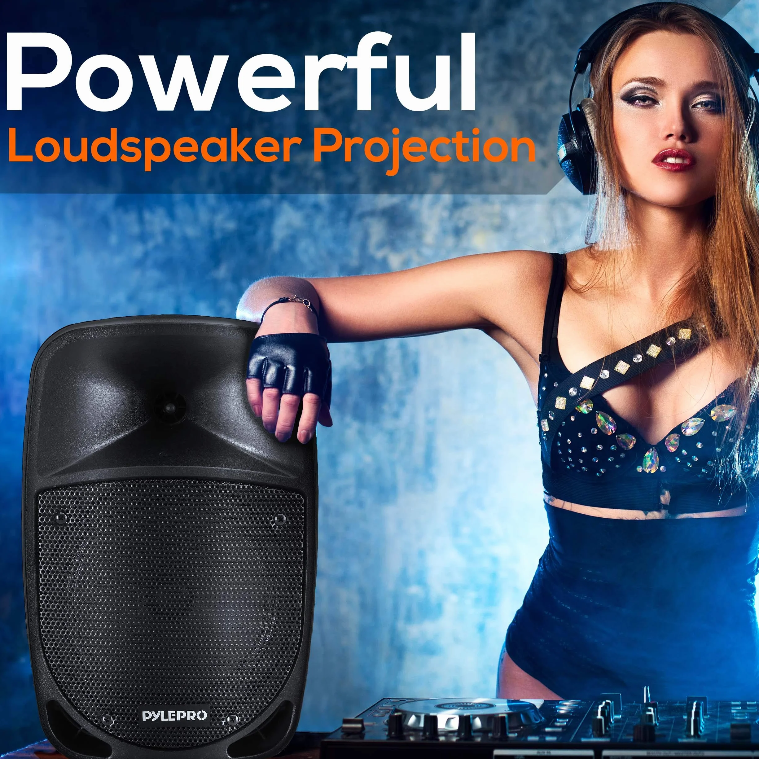 Pyle PSBT85A przenośny zestaw PA akumulator niskotonowy 8" (20 cm) USB MP3 Bluetooth 1 x mikrofon radiowy 800 W