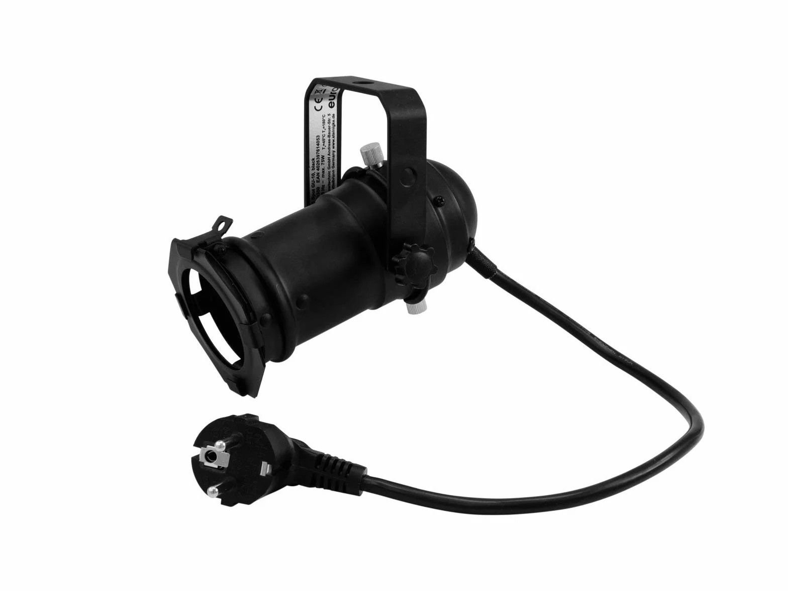 Eurolite PAR-16 Spot 230V black - Oświetlenie podłogowe PAR