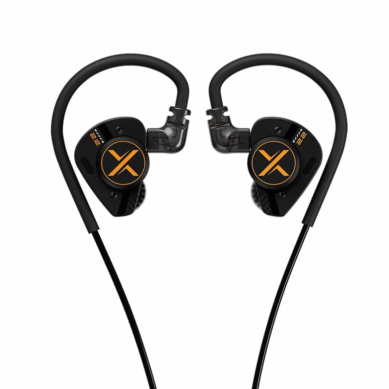 Op.22 Earphpne 2DD 2BA sterowniki douszne monitory z regulowanymi opcjami strojenia 0,78 2-pinowy kabel S 3,5 mm bez mikrofonu