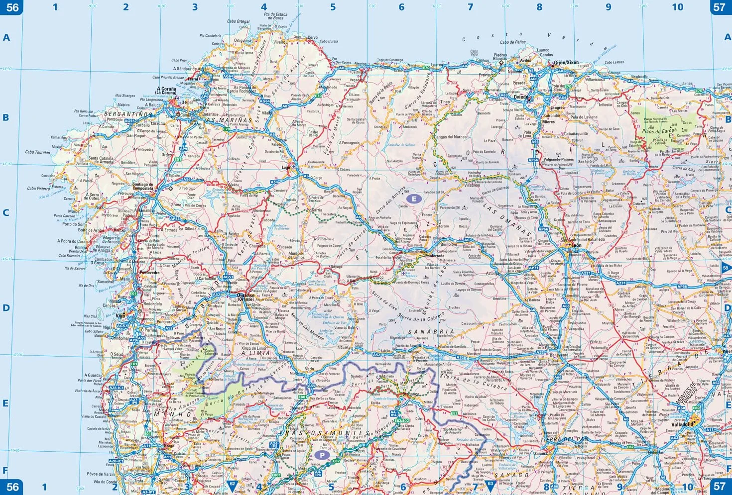 Collins Big Road Atlas Europe 2026 (A3 Spiral): Clear, easy-to-read mapping