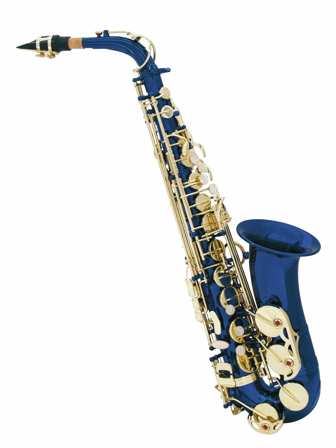 Dimavery 26502370 SP-30 Eb saksofon starty niebieski