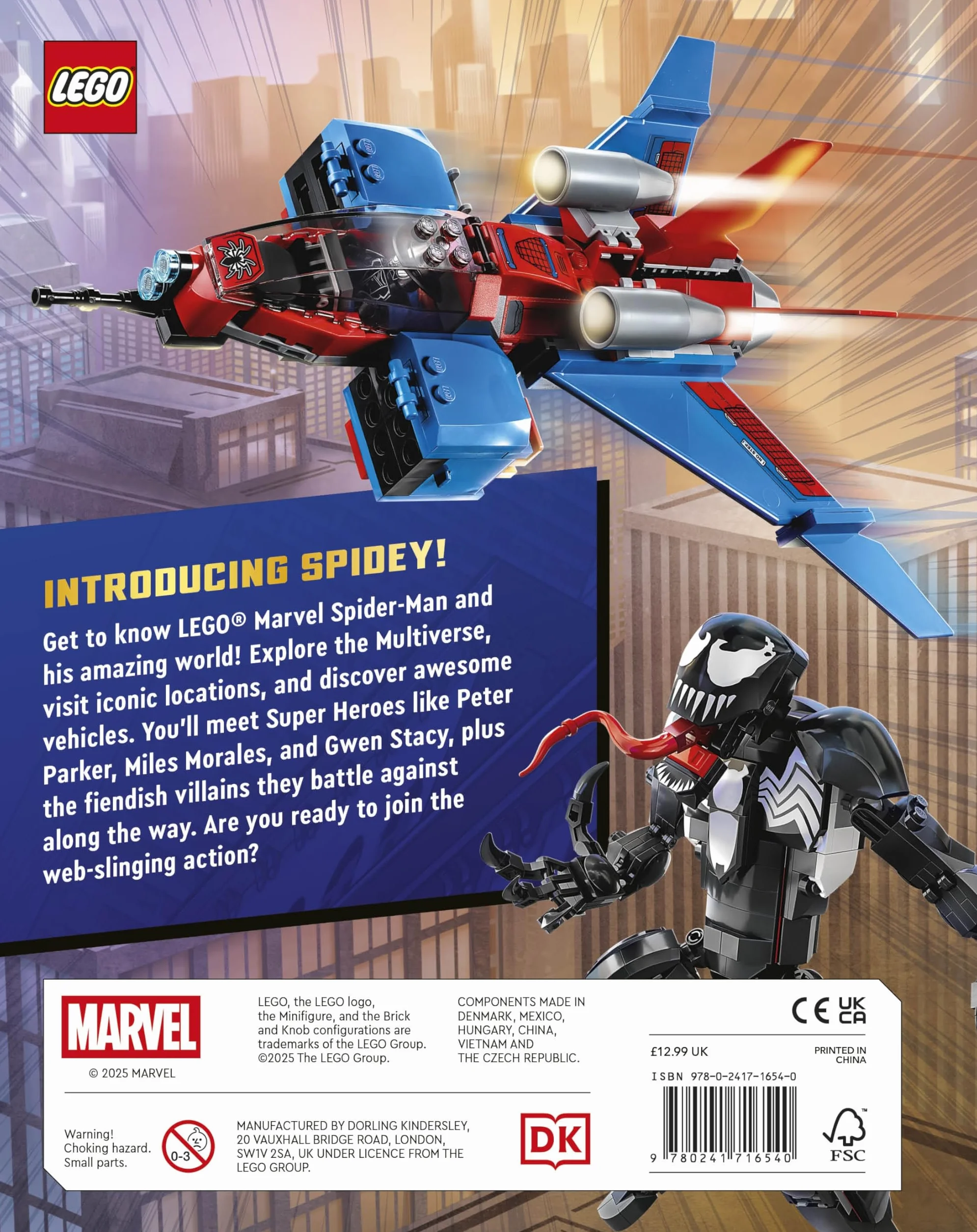 LEGO Marvel Spider-Man Explore the Spider-Verse: With Exclusive LEGO Spider-Man Minifigure
