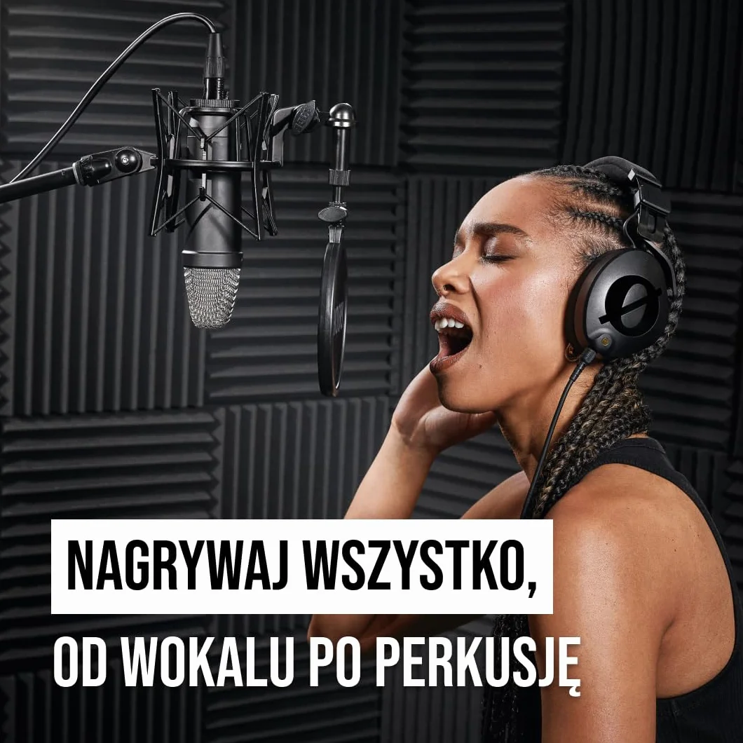 RØDE Nt1 Signature Mikrofon Pojemnościowy, Czarny, ‎5,2 x 5,2 x 18,9 cm