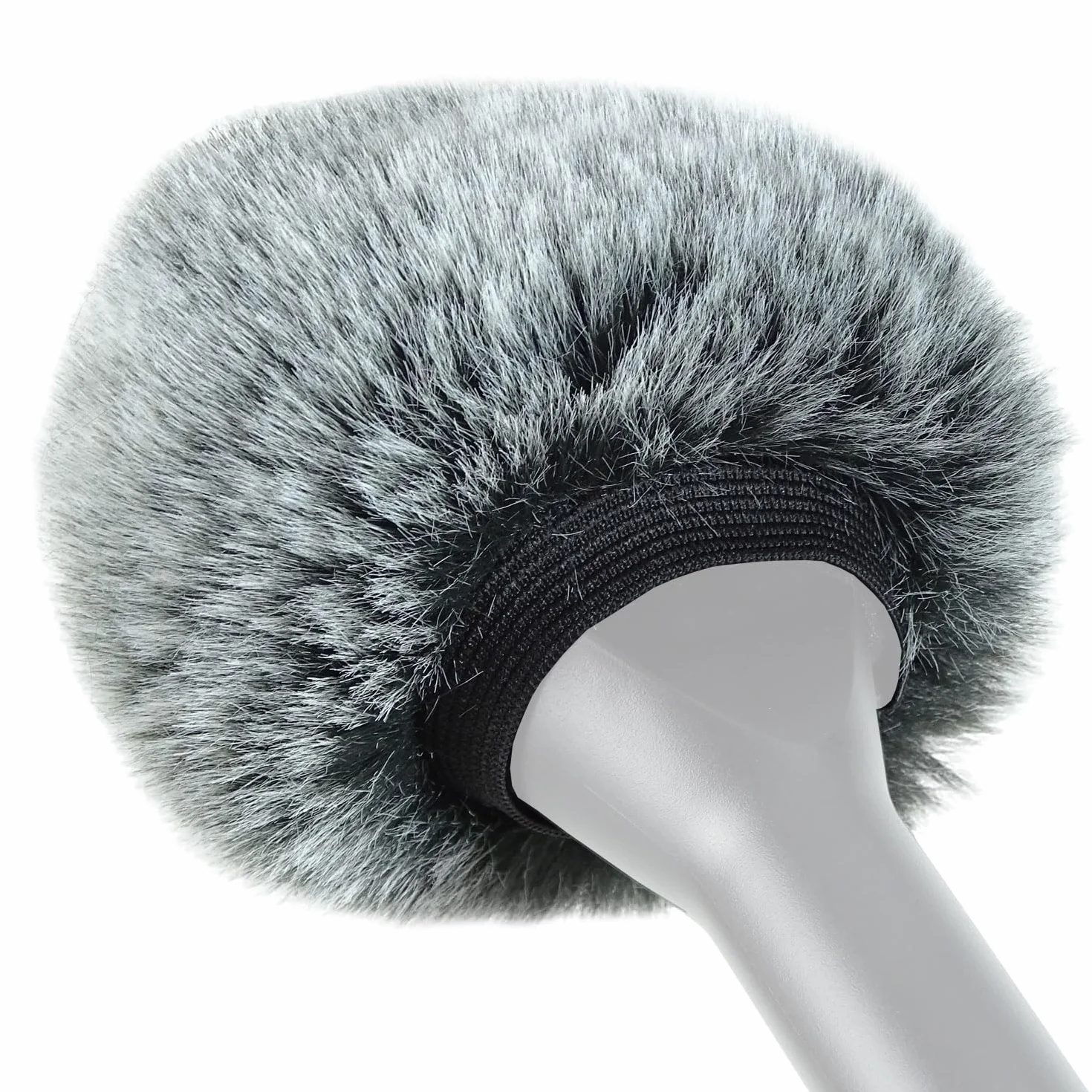 keepdrum Futrzana ochrona przed wiatrem WS-BK do Zoom H2n rejestrator cyfrowy