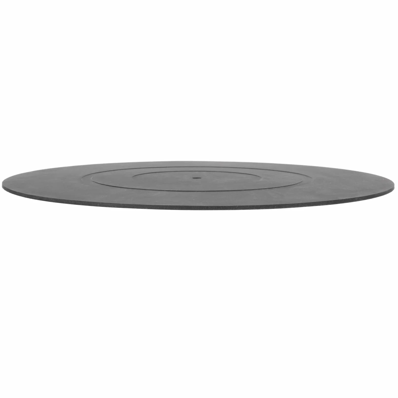 Mata Gramofonowa do Gramofonów Winylowych LP, Mata Gramofonowa Czarna Gumowa Mata Gramofonowa LP, Rekordowa Mata Gumowa Gramofon Home Disc Pad Wymiana akcesoriów.