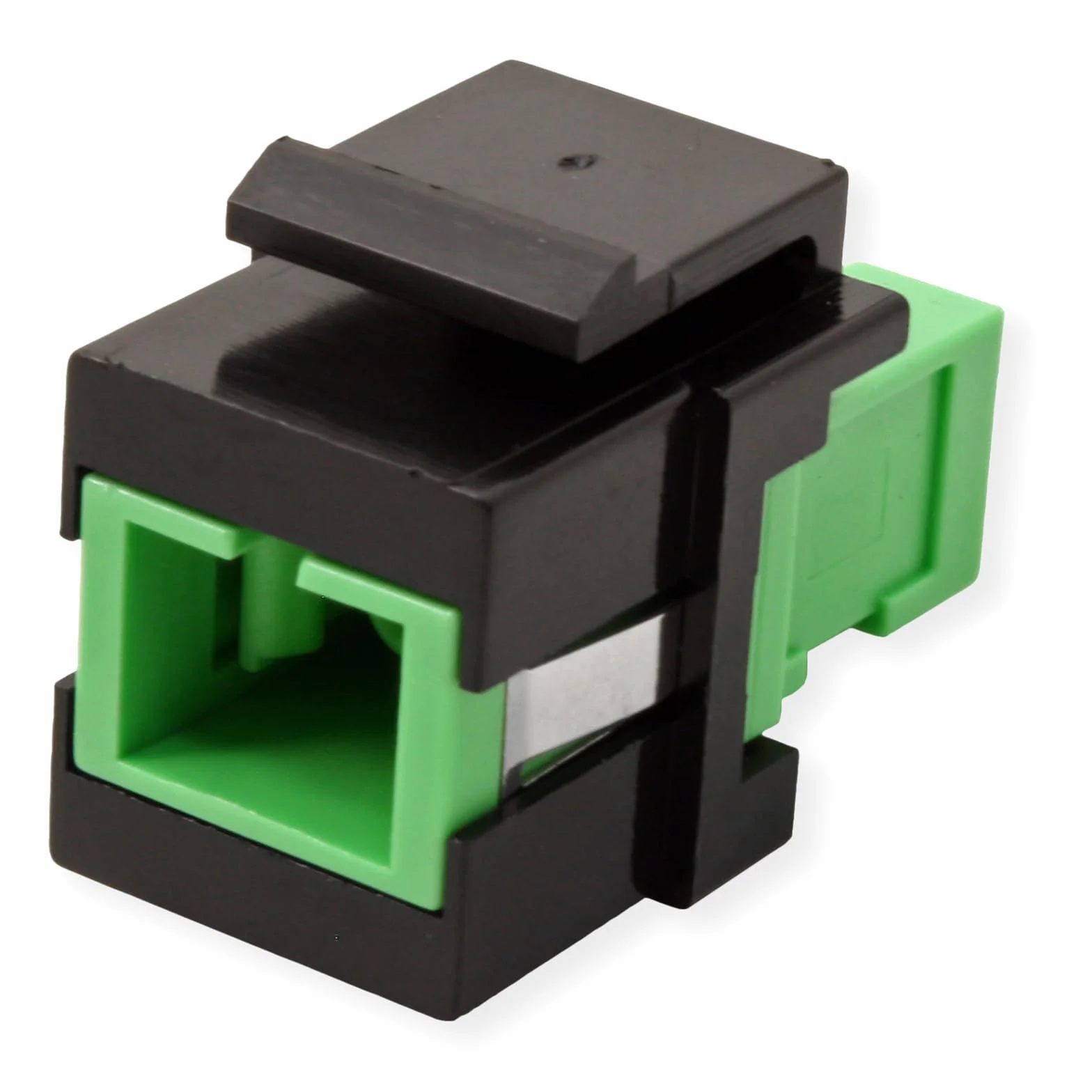 ROLINE Keystone adapter światłowodowy SC/SC Simplex, Single Mode, OS2, APC