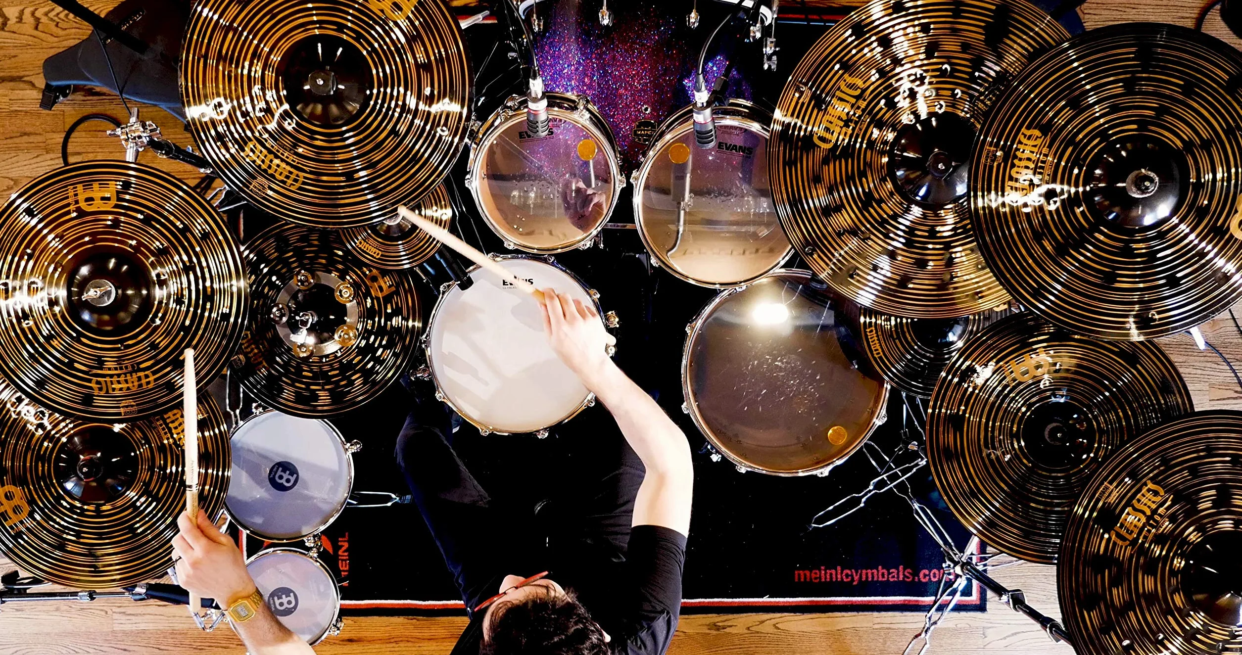 Meinl Cymbals Klasyczne niestandardowe ciemne Chiny - 45 cm (CC18DACH)