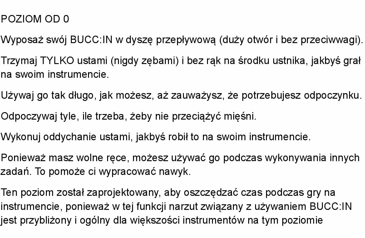 BUCC:IN. Trenażer mięśni i oddychania