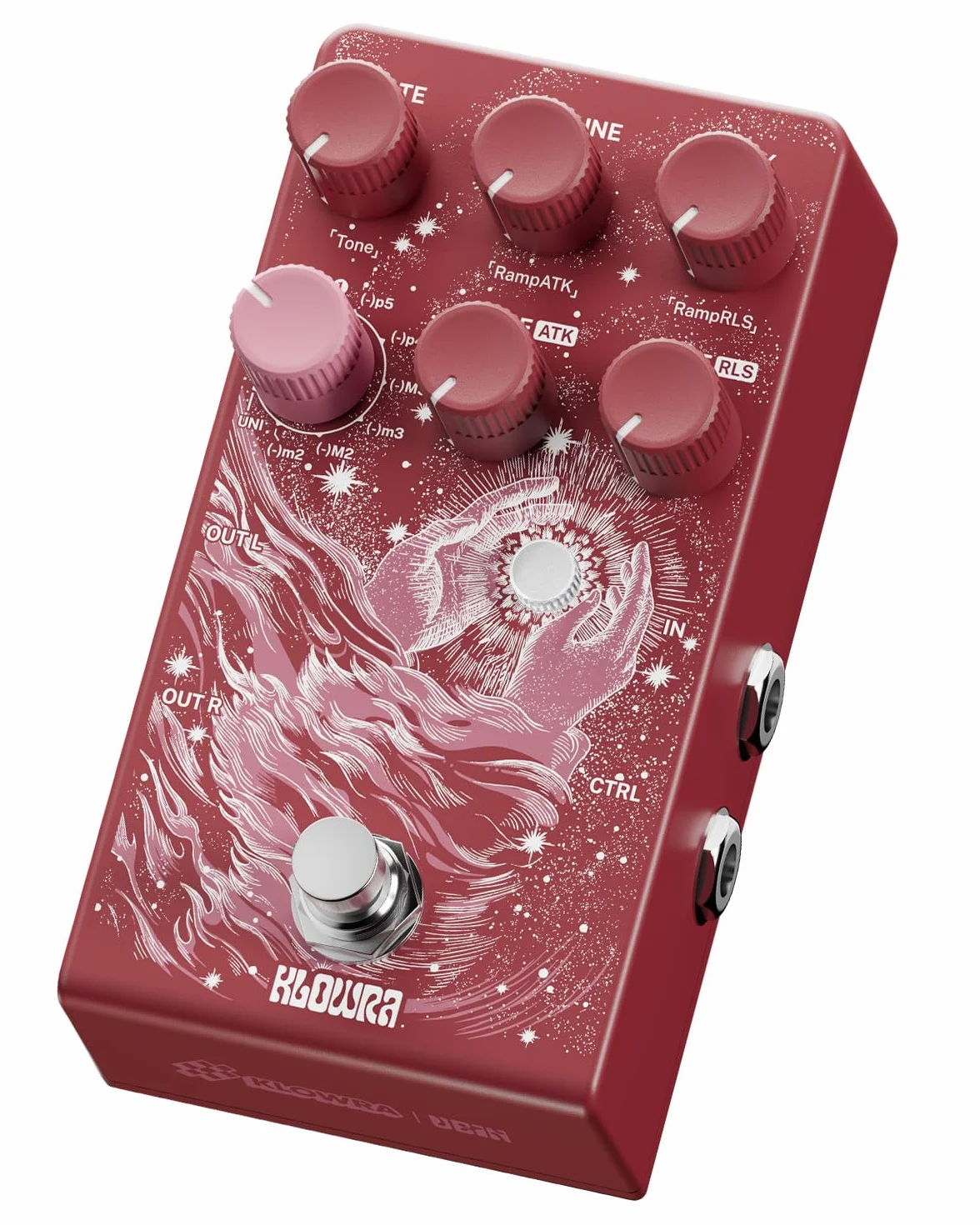 Vein Pitch Shifter gitarowy do gitary elektrycznej z 17 trybami spadku skoku, precyzja mikrorotonalna, analogowa suchość, prawdziwe stereo, wejście CTRL - graj jak pełny basista
