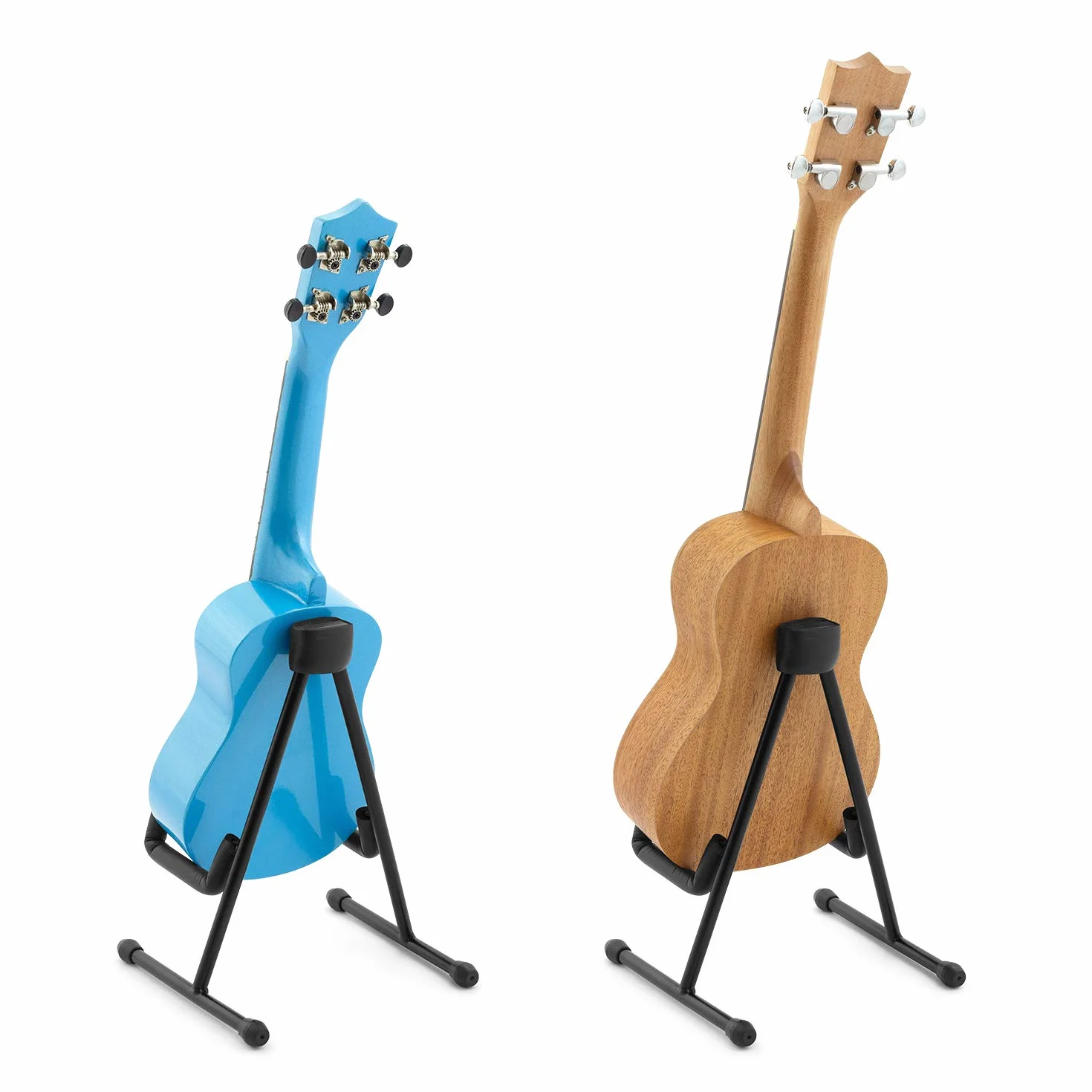 Tiger UAC19-BK składany stojak na ramę na ukulele, mandoliny i skrzypce – czarny