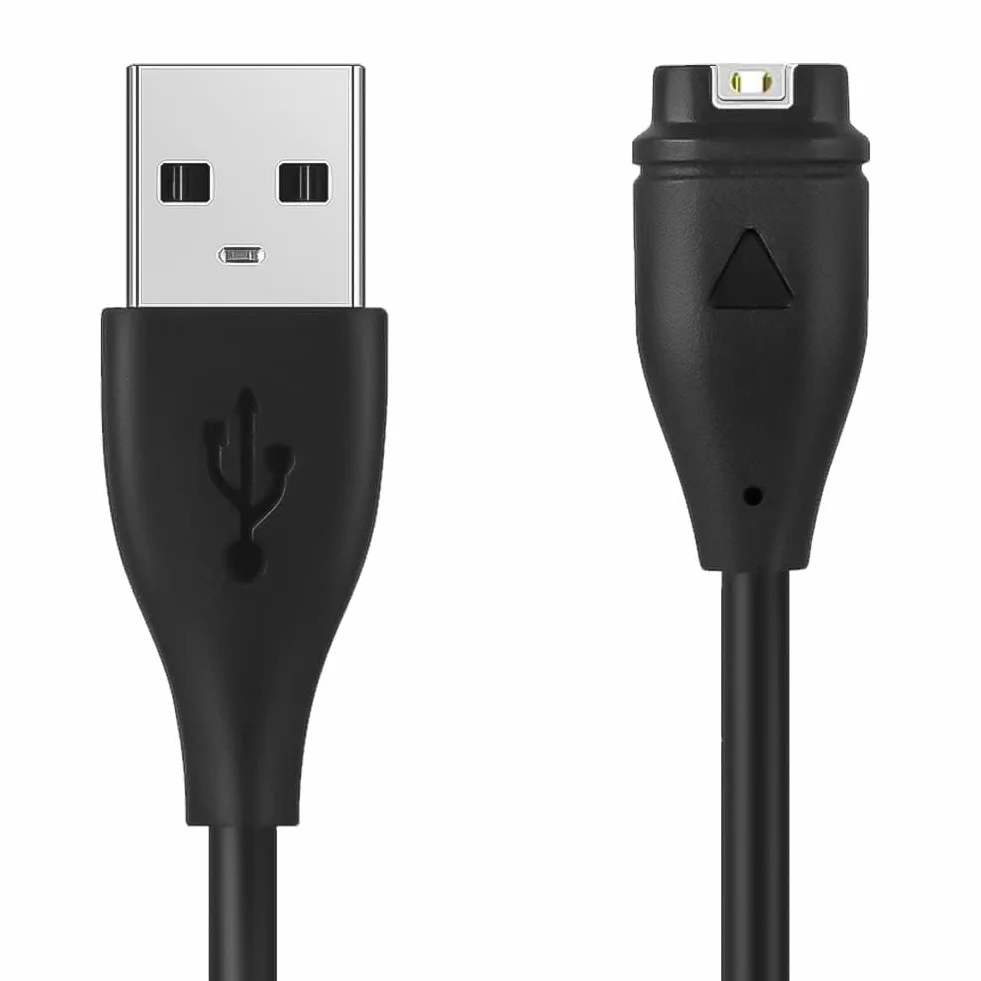 AXFEE Ładowarka kompatybilna z bransoletką Garmin, kabel do ładowania USB, zapasowy zegarek, adapter do ładowania, kompatybilna z Garmin Fenix 7 7S 7X, 6 6S 6X, Fenix 5 5S 5X