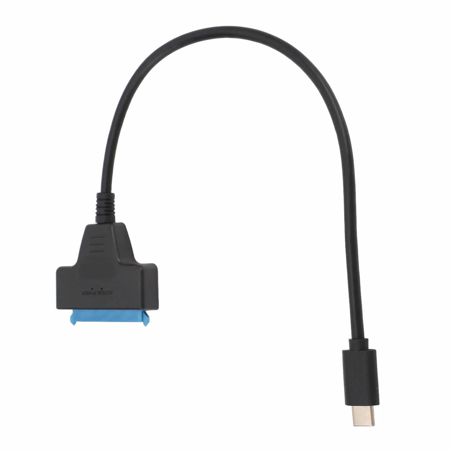 Kabel SATA na USB 3.1 Typu C, Kabel USB C 3.1 do 2,5 Cala SATA SSD/HDD, Adapter Zewnętrznego Dysku Twardego do 2,5-calowego Dysku SSD SSD, Obsługa UASP, Kabel 30 Cm
